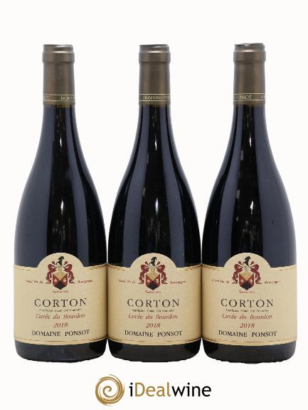 Corton Grand Cru Cuvée du Bourdon Ponsot (Domaine) 2018 - Lot of 6 bottles - 3