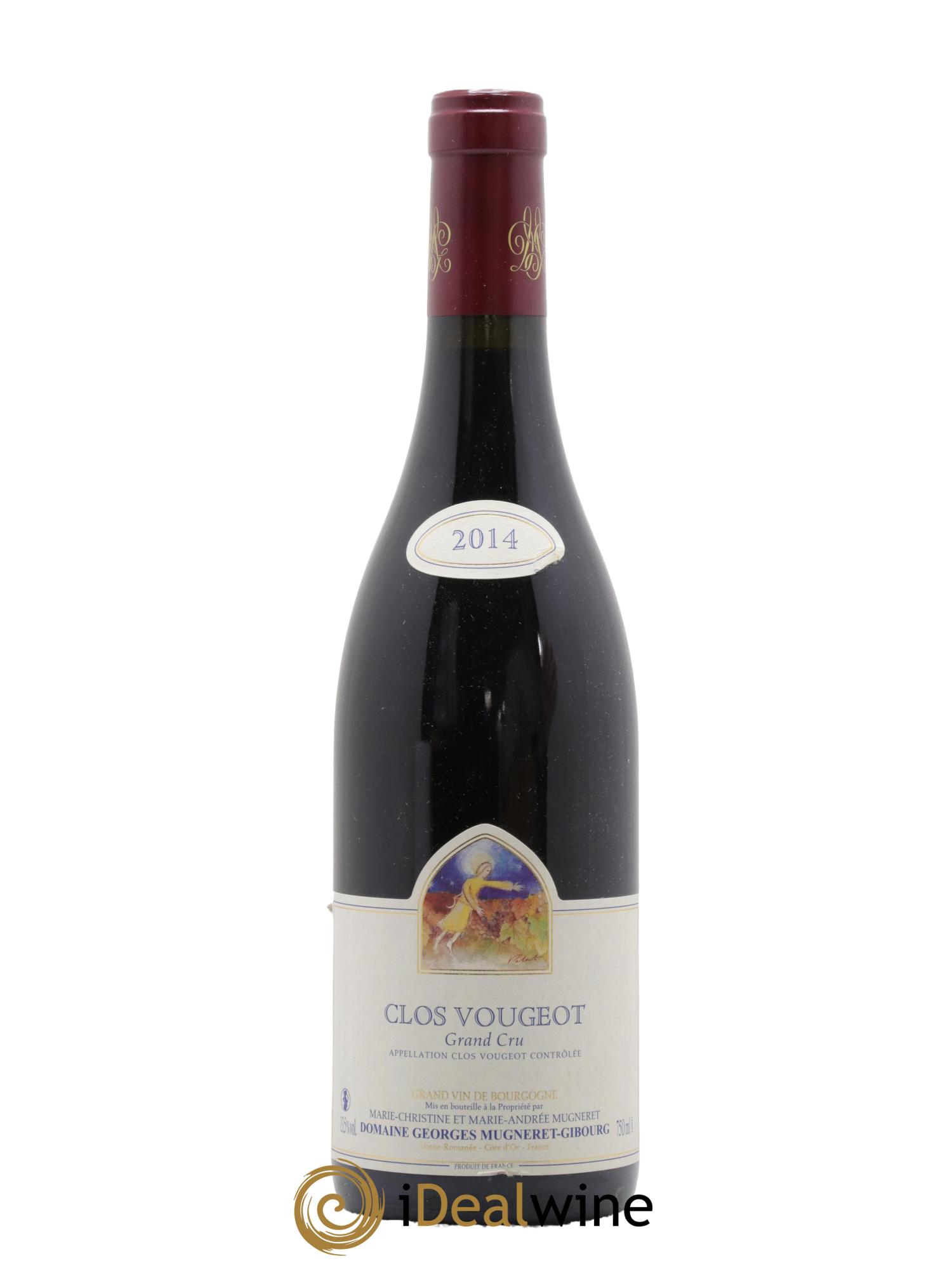 Clos de Vougeot Grand Cru Georges Mugneret-Gibourg (Domaine) 2014 - Lot de 1 bouteille - 0
