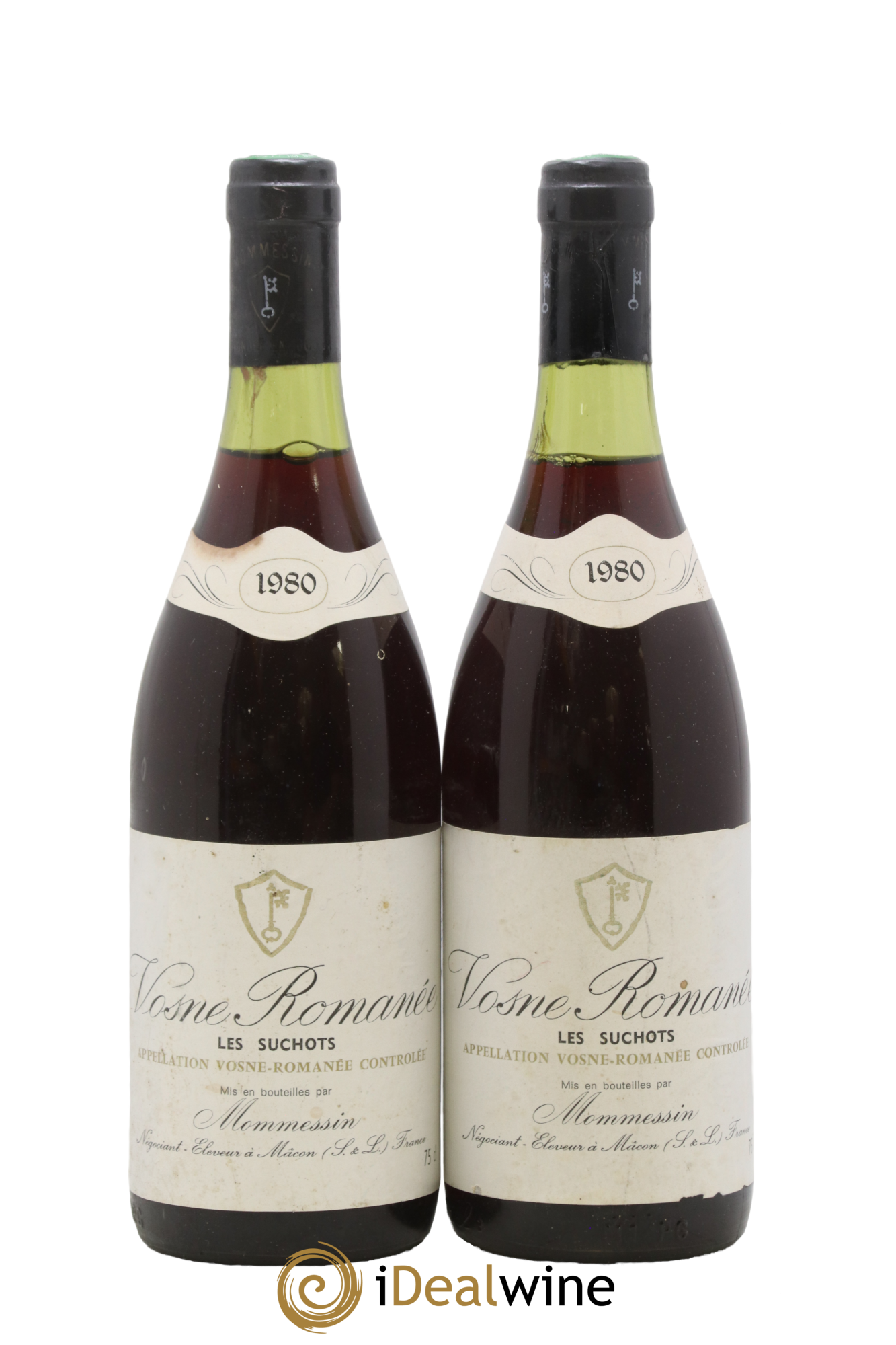 Vosne-Romanée Les Suchots Mommessin 1980 - Lot de 2 bouteilles - 0