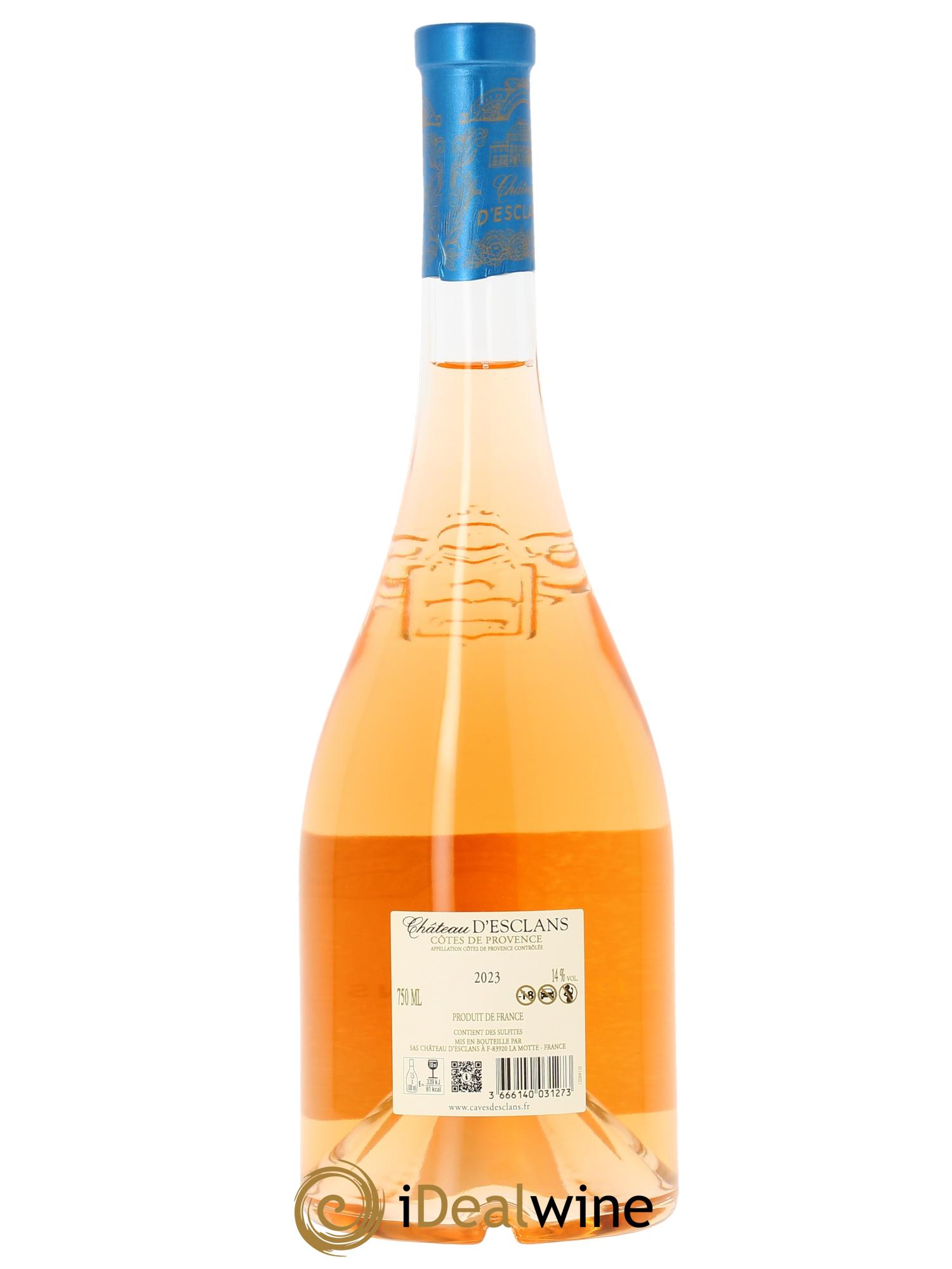 Côtes de Provence Château d'Esclans  2023 - Lot de 1 bouteille - 1