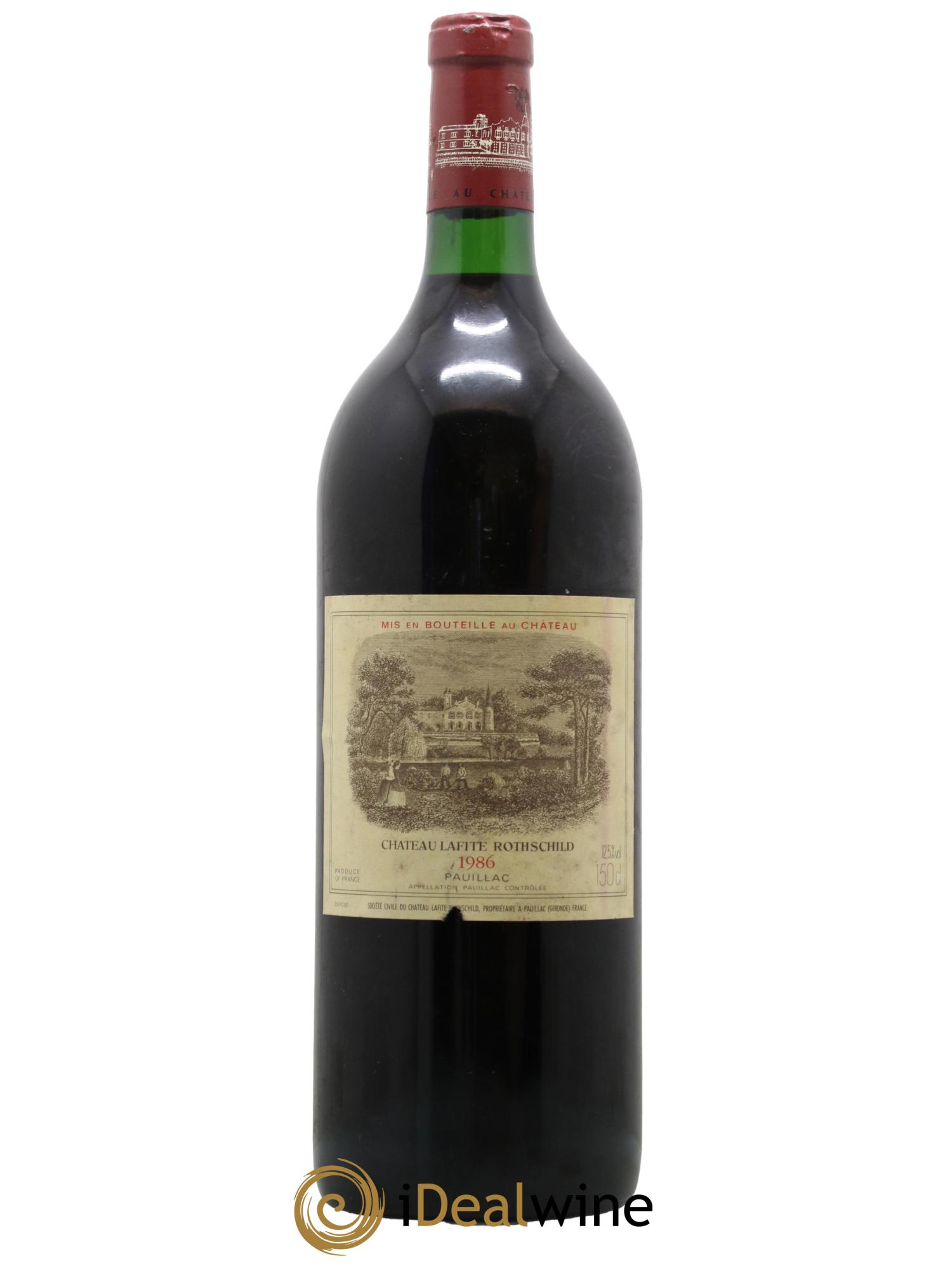 Château Lafite Rothschild 1er Grand Cru Classé 1986 - Lot de 1 magnum - 0