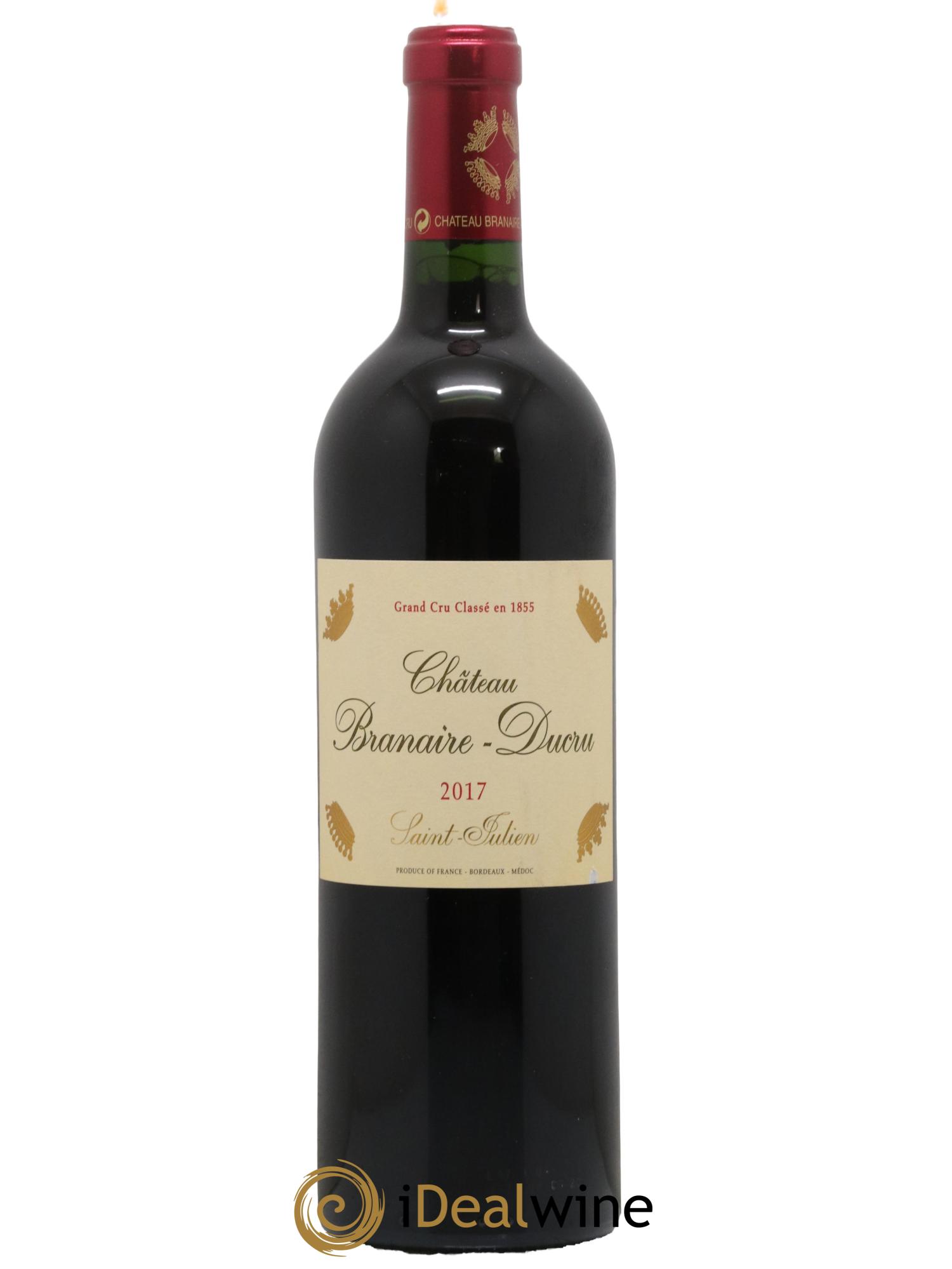 Château Branaire Ducru 4ème Grand Cru Classé 2017 - Lot de 1 bouteille - 0