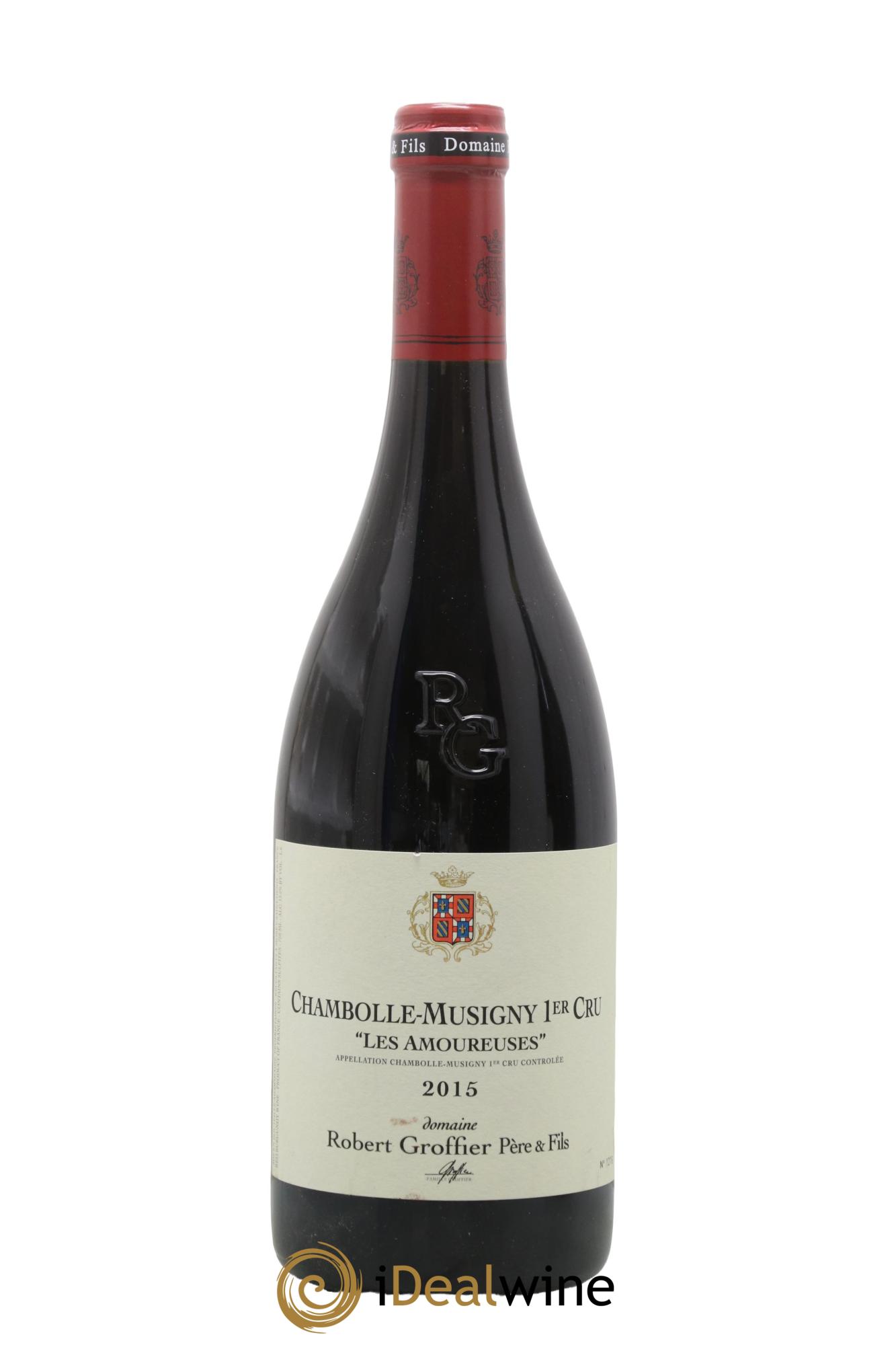 Chambolle-Musigny 1er Cru Les Amoureuses Robert Groffier Père & Fils (Domaine) 2015 - Lot de 1 bouteille - 0