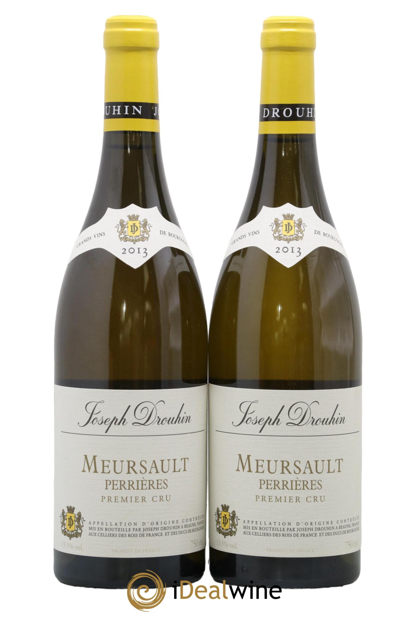 Meursault 1er Cru Perrières Joseph Drouhin 2013 - Lot de 2 bouteilles - 0