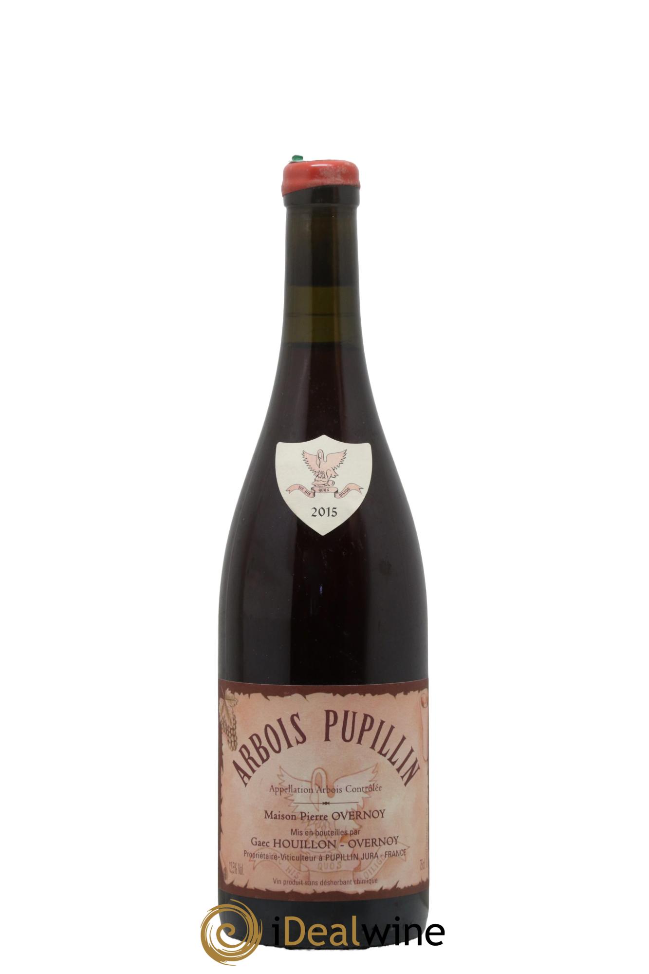 Arbois-Pupillin Poulsard (cire rouge) Overnoy-Houillon (Domaine) 2015 - Lot de 1 bouteille - 0