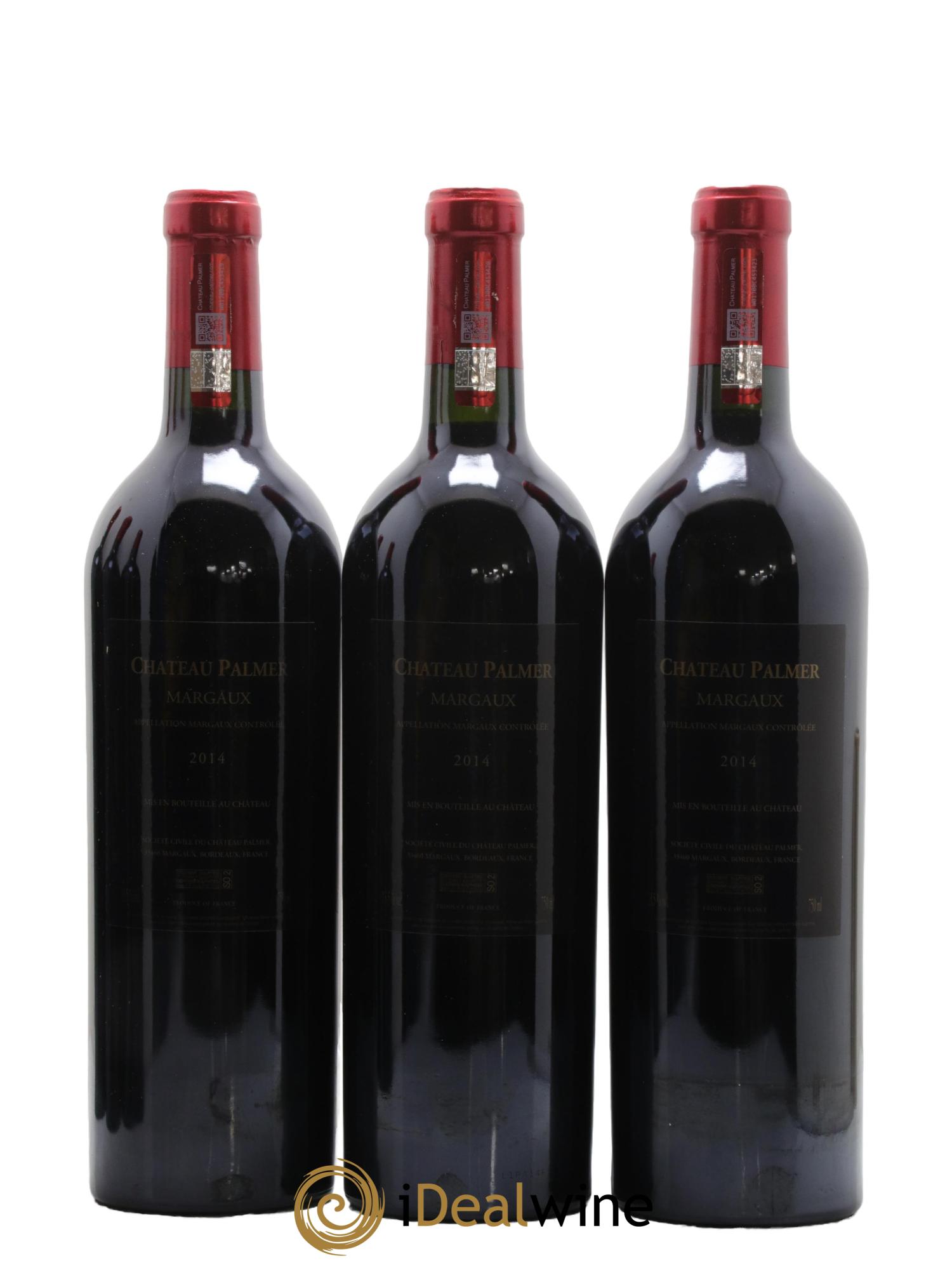 Château Palmer 3ème Grand Cru Classé 2014 - Lot de 6 bouteilles - 2
