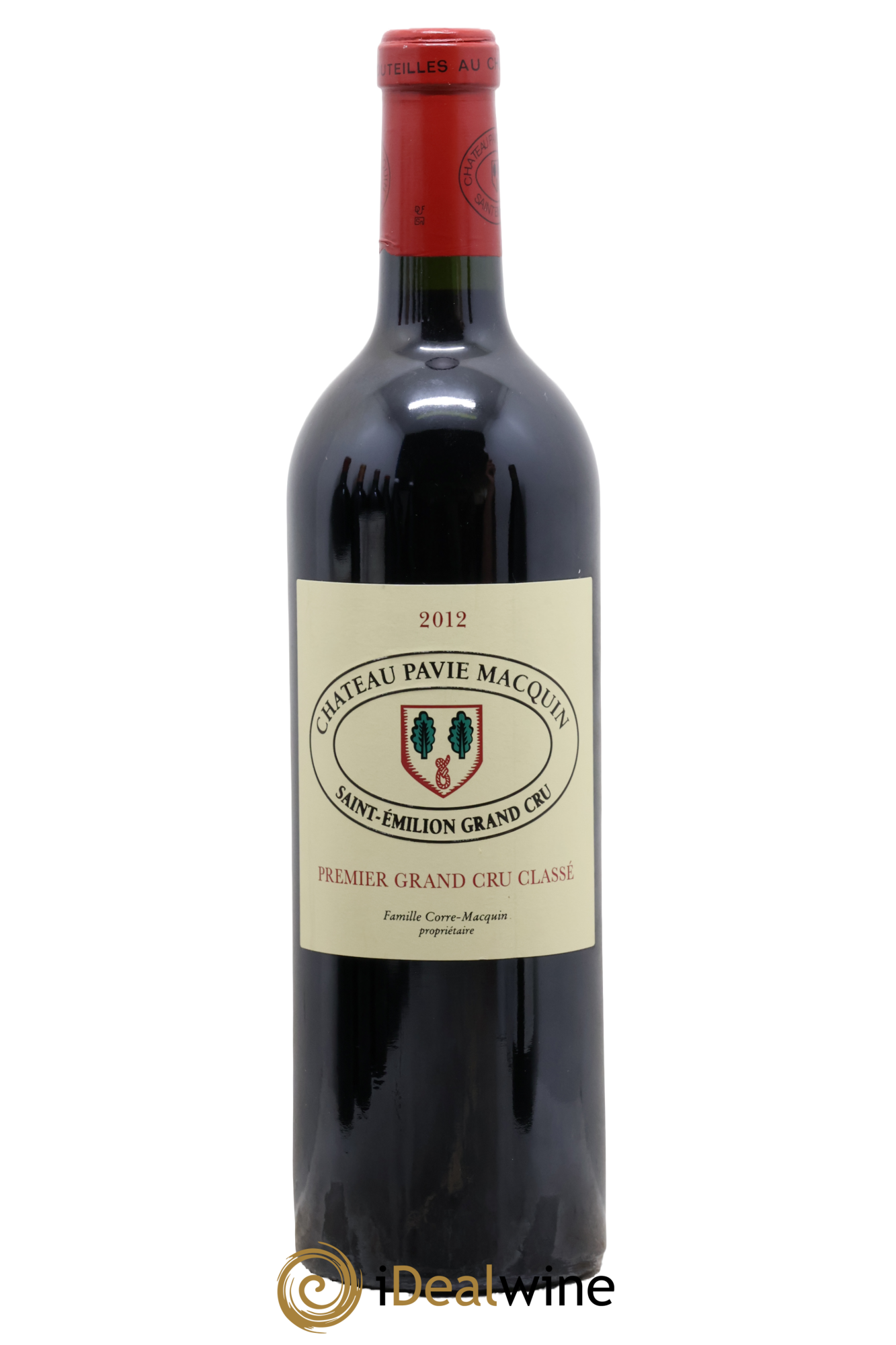 Château Pavie Macquin 1er Grand Cru Classé B 2012 - Lot of 1 bottle - 0