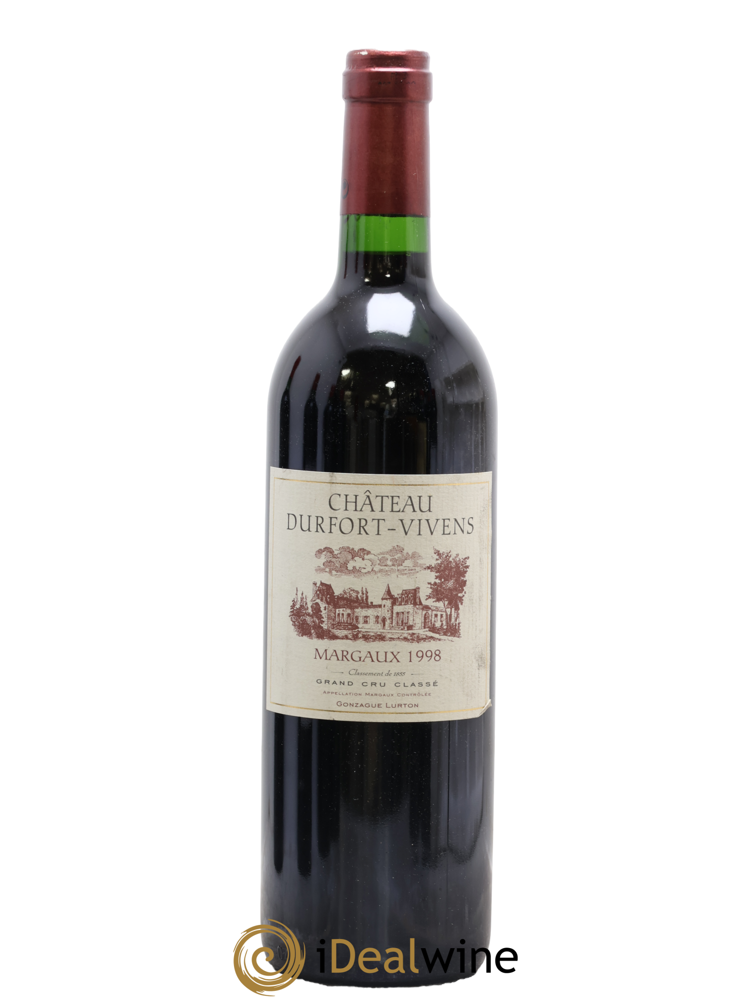 Château Durfort Vivens 2ème Grand Cru Classé 1998 - Lot of 1 bottle - 0