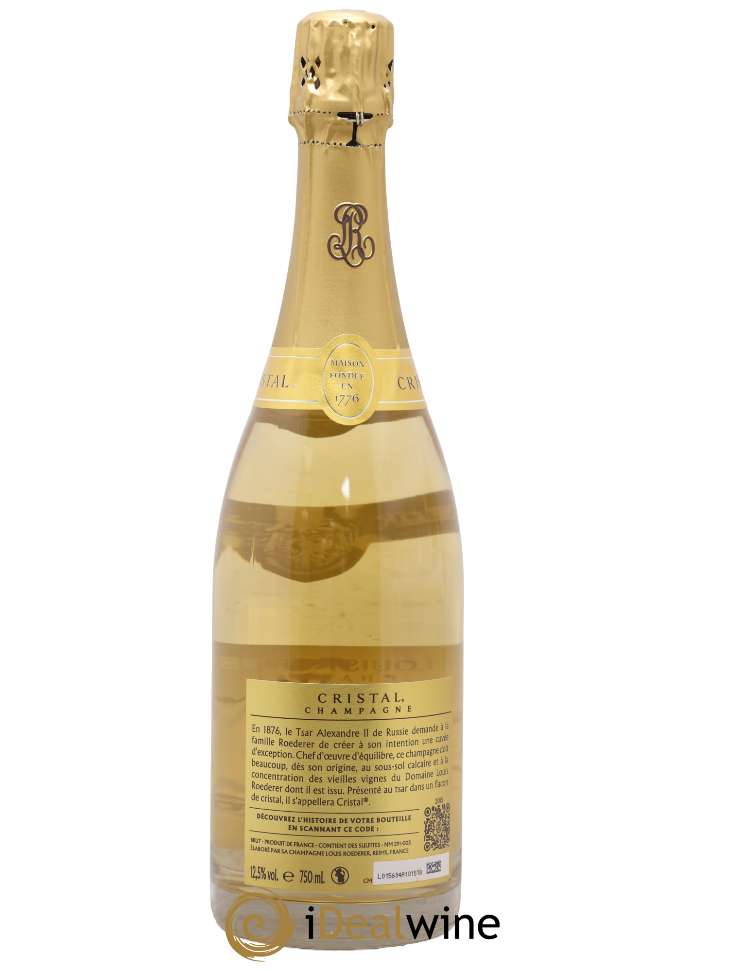 Cristal Louis Roederer 2015 - Lotto di 1 bottiglia - 1