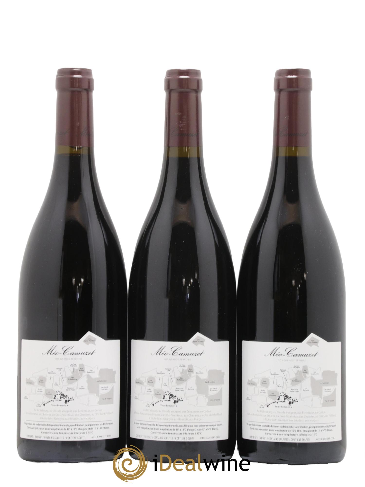 Vosne-Romanée 1er Cru Les Chaumes Méo-Camuzet (Domaine) 2019 - Posten von 3 Flaschen - 1