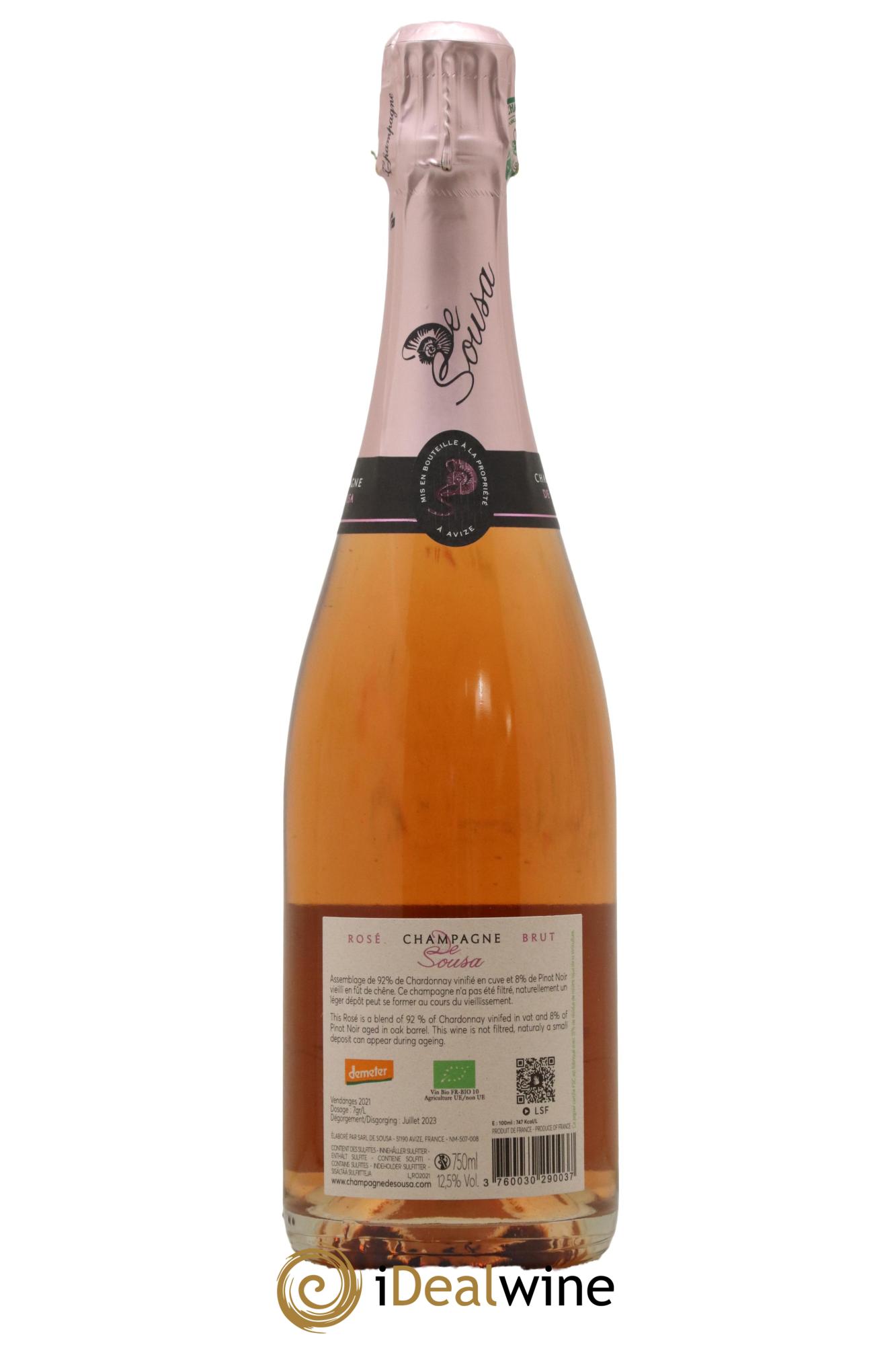 Brut  De Sousa  2021 - Lotto di 1 bottiglia - 1