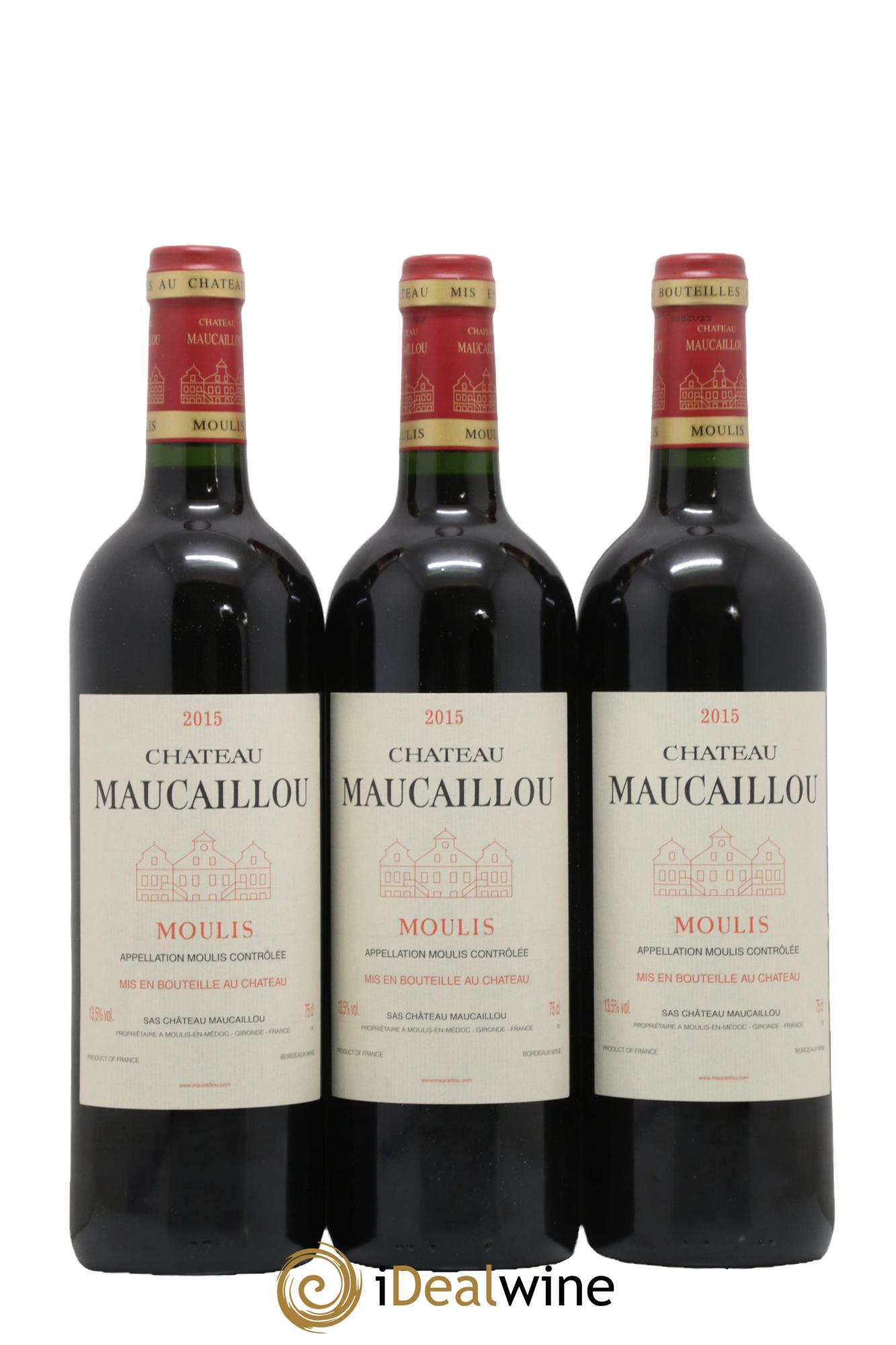 Château Maucaillou 2015 - Lot de 6 bouteilles - 1