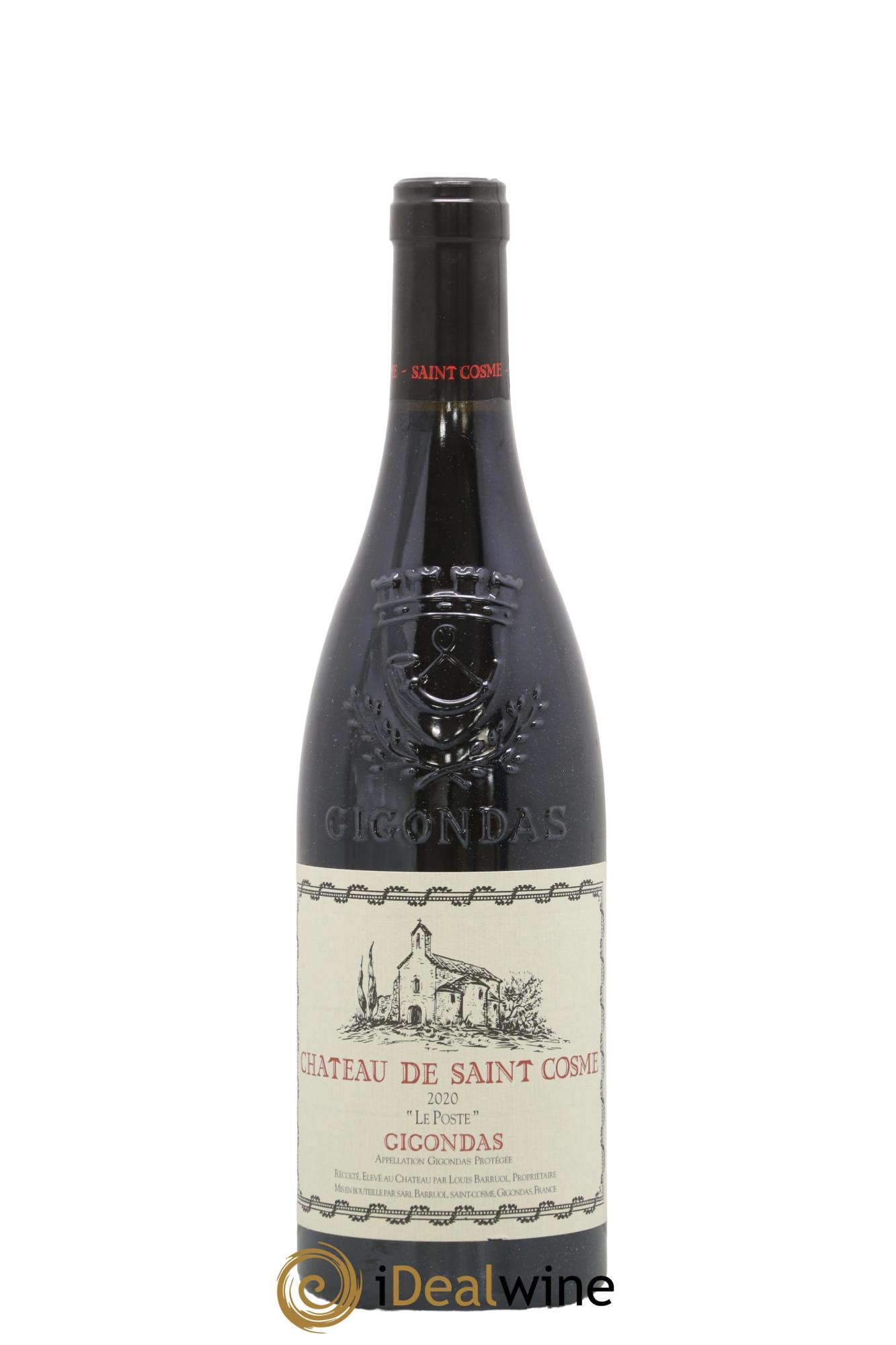 Gigondas Le Poste Saint Cosme 2020 - Lot de 1 bouteille - 0
