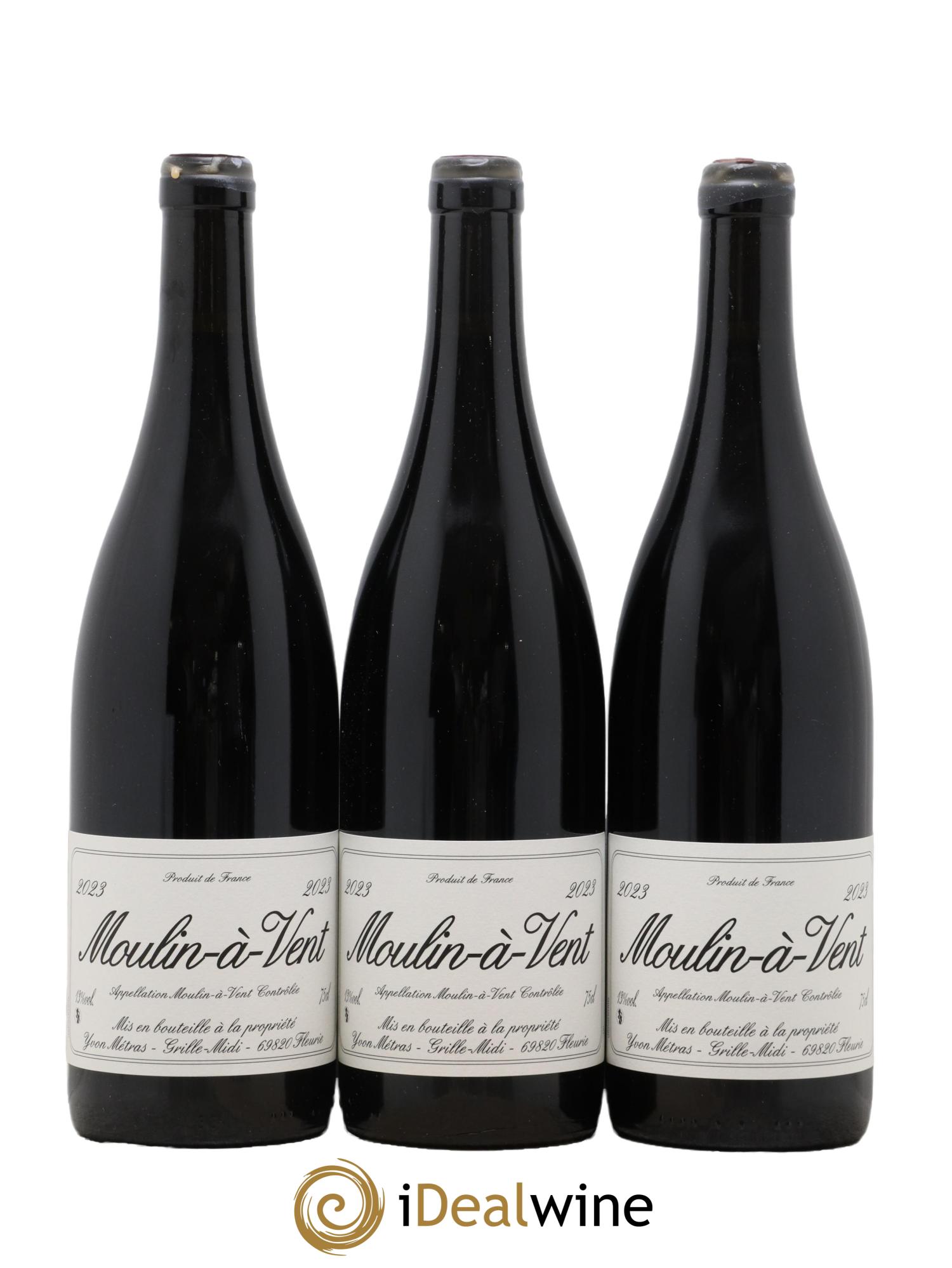 Moulin à Vent Yvon Métras 2023 - Lotto di 3 bottiglie - 0