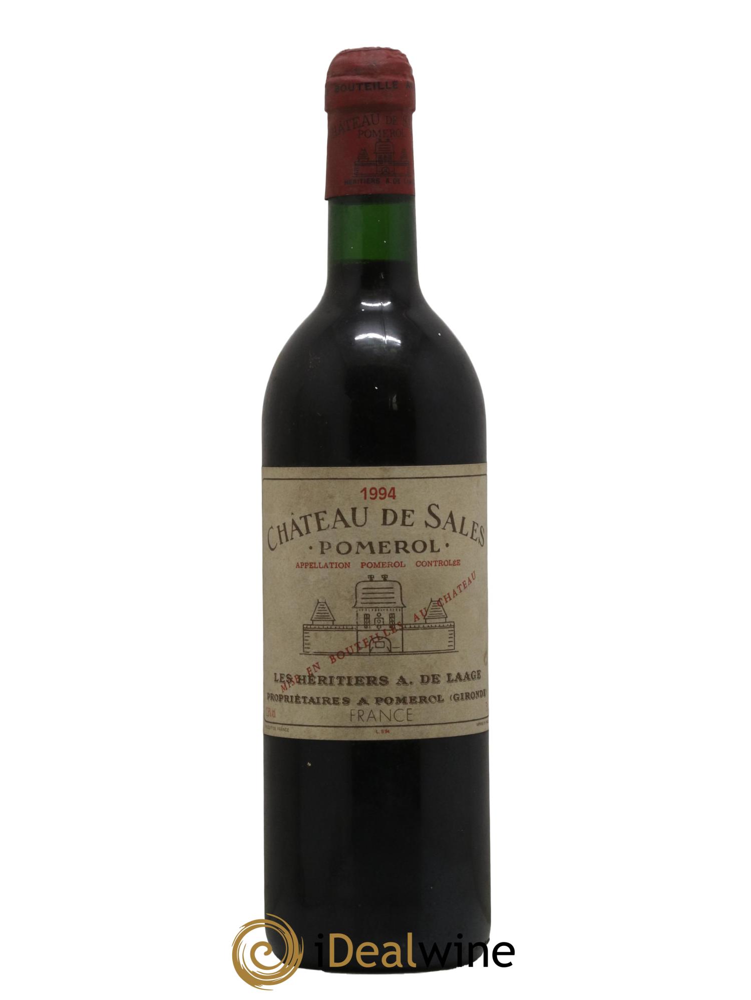 Château de Sales 1994 - Posten von 1 Flasche - 0