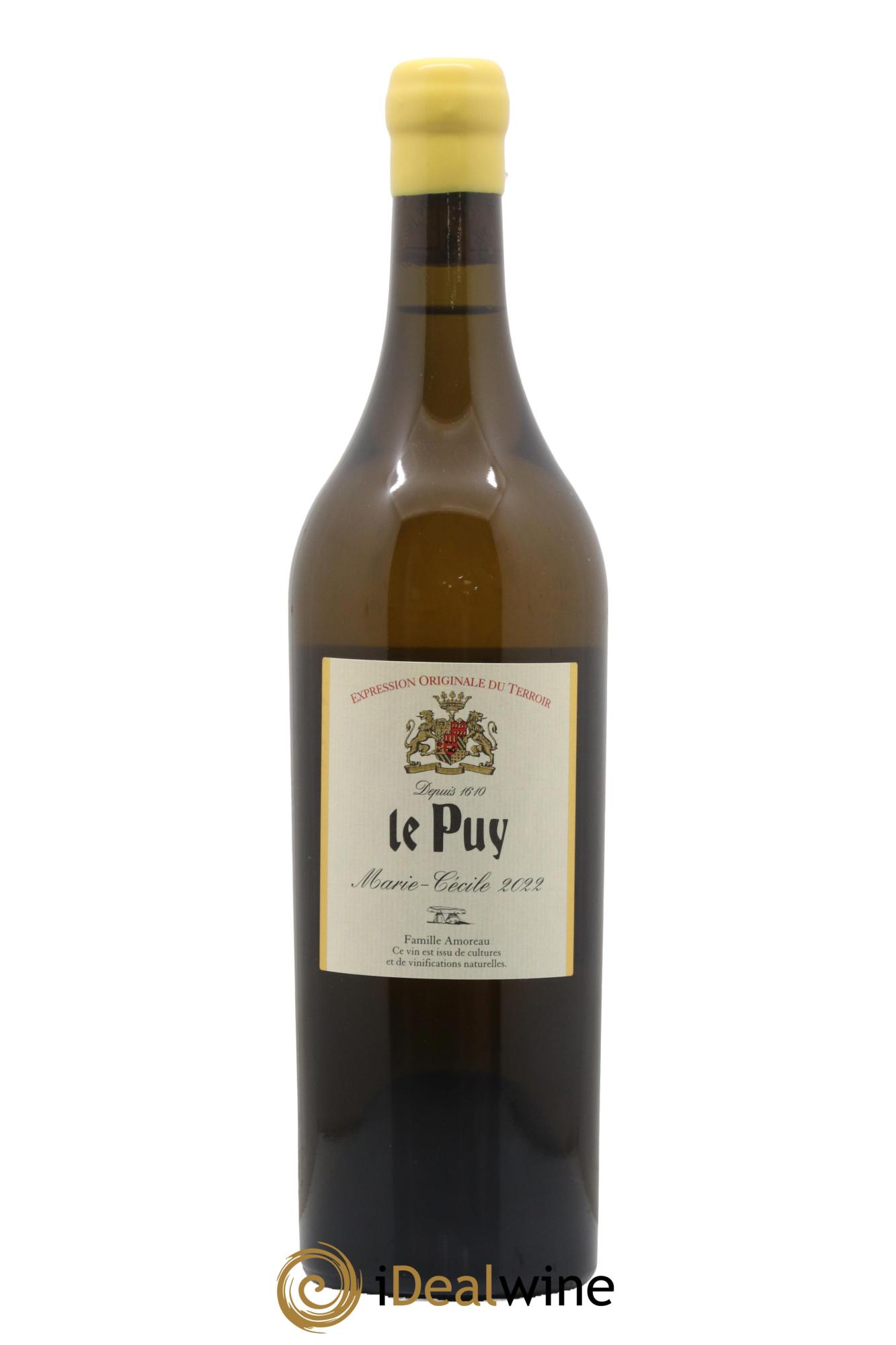 Le Puy - Marie-Cécile 2022 - Lot of 1 bottle - 0