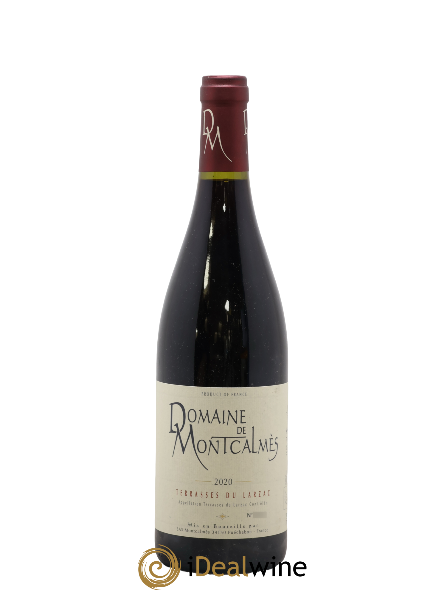 Terrasses du Larzac Domaine de Montcalmès Frédéric Pourtalié 2020 - Lot de 1 bouteille - 0
