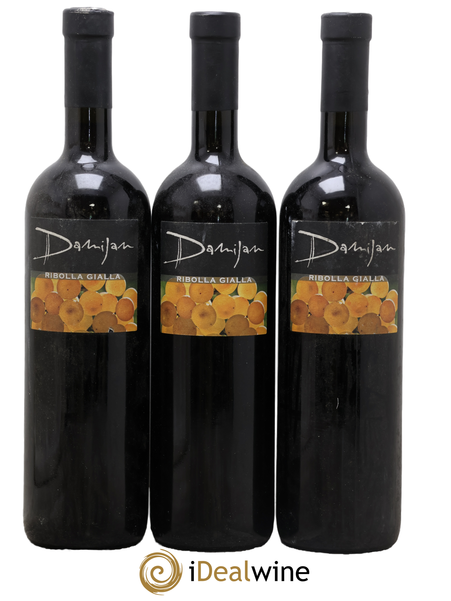 Venezia Giulia IGT Damijan Podversic Ribolla Gialla 2008 - Lot de 3 bouteilles - 0