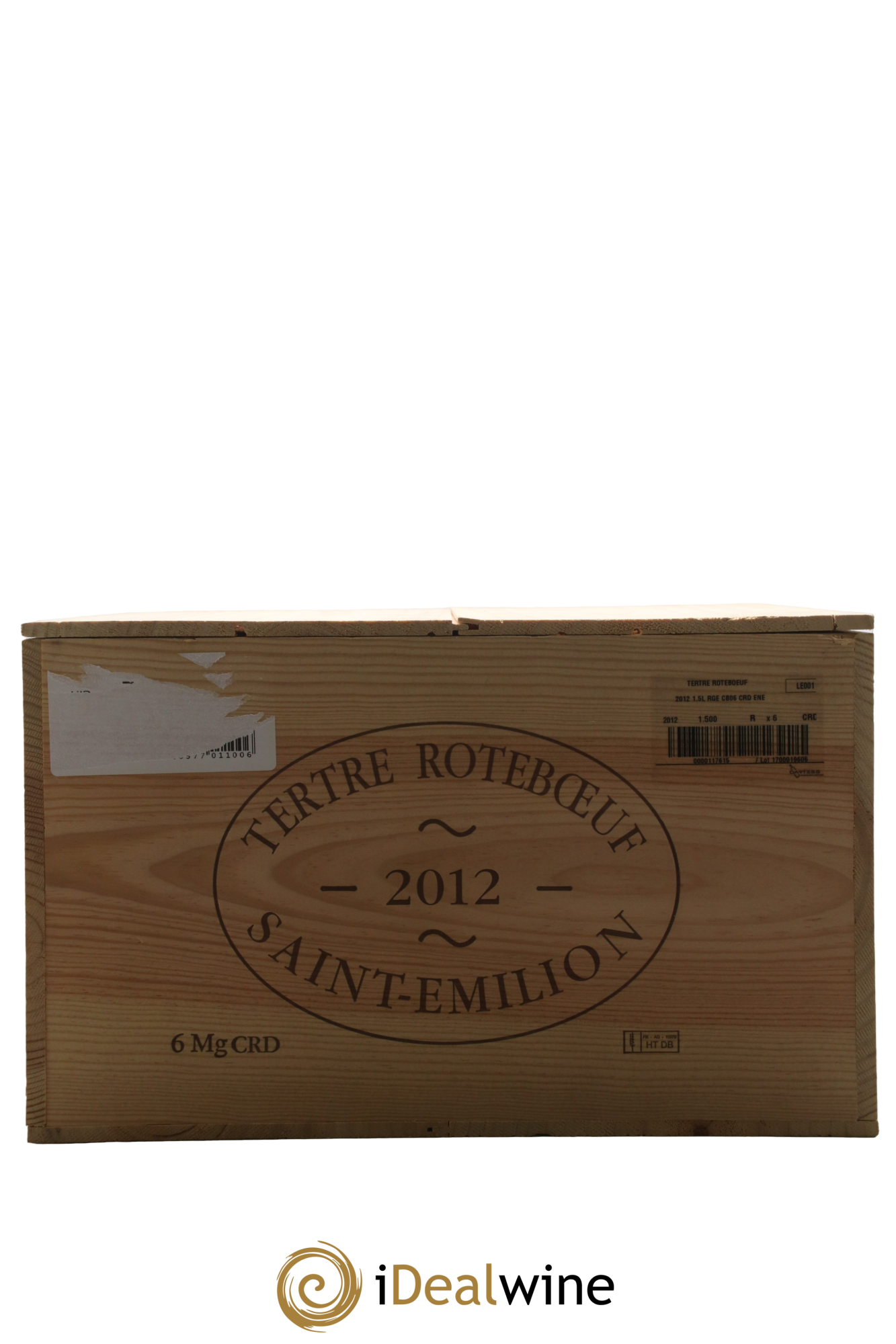 Château Tertre Roteboeuf 2012 - Lot of 6 magnums - 5