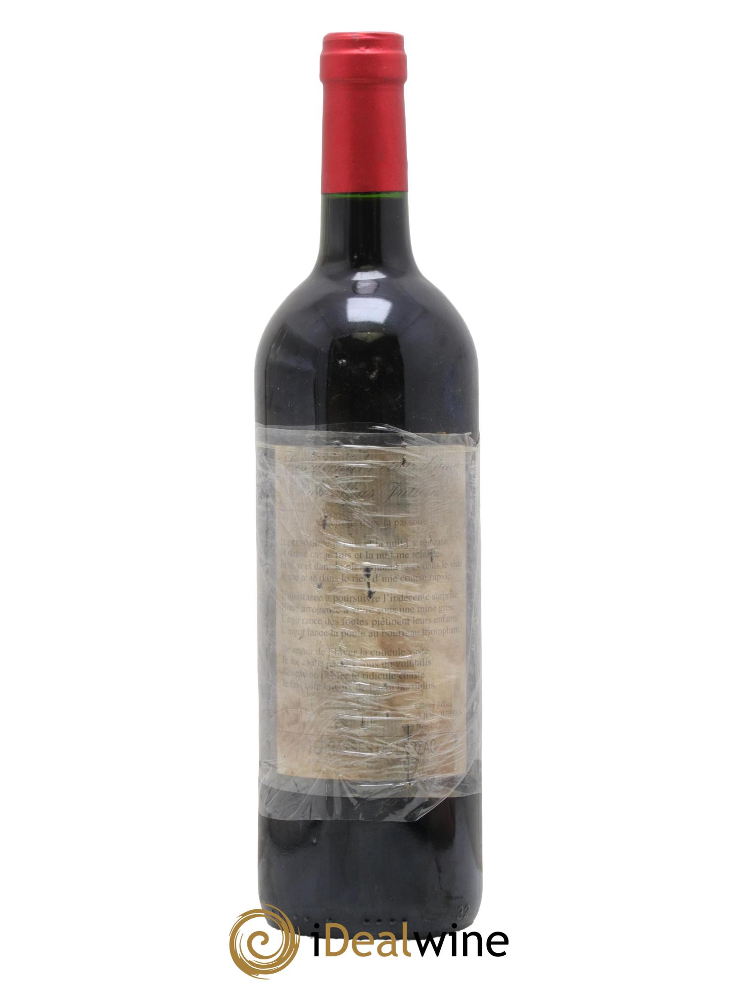 Terrasses du Larzac Mas Jullien Les derniers états d'âme Olivier Jullien 2010 - Lot de 1 bouteille - 0