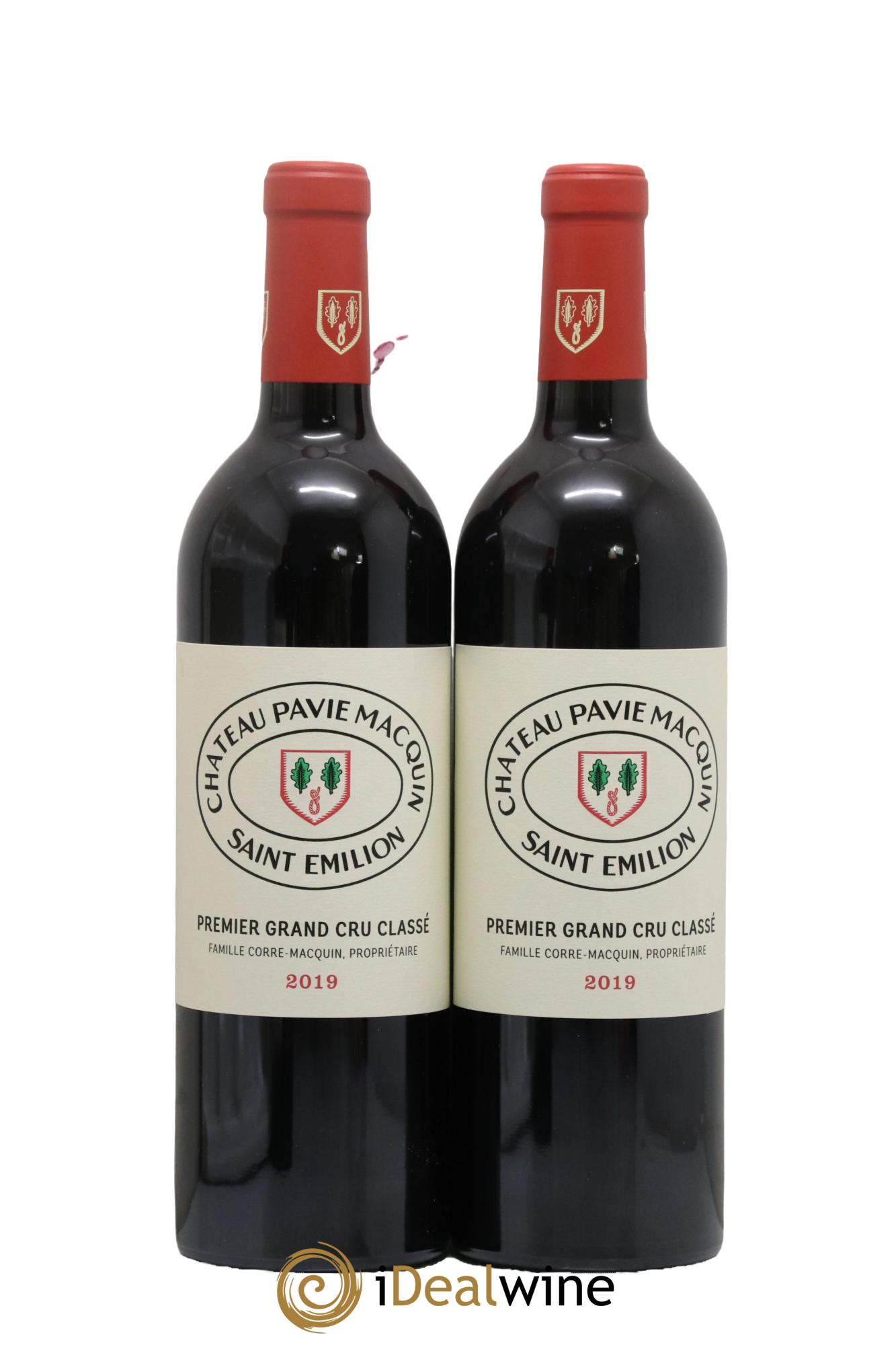 Château Pavie Macquin 1er Grand Cru Classé B 2019 - Lot de 2 bouteilles - 0