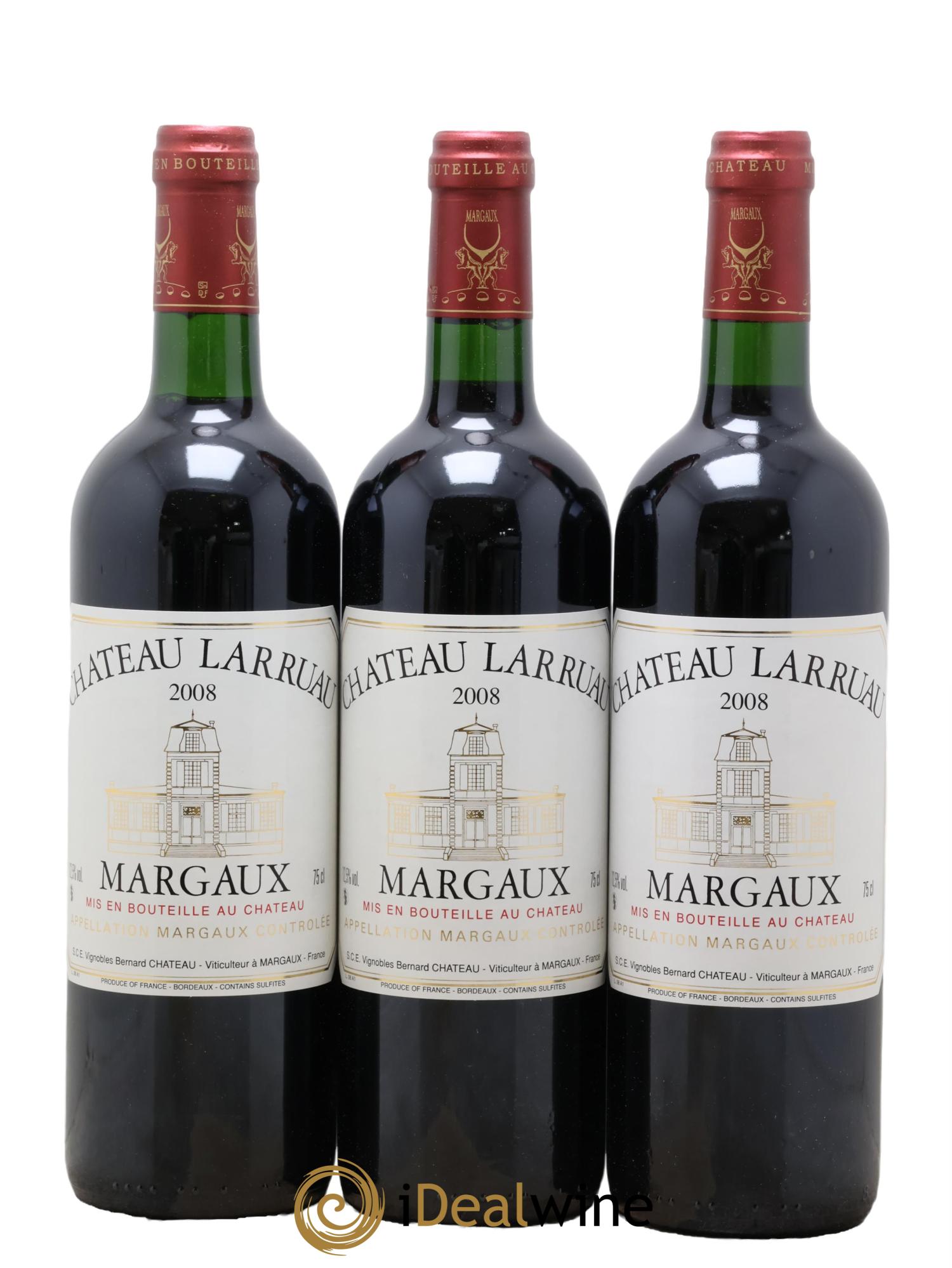 Château Larruau  2008 - Lotto di 6 bottiglie - 2