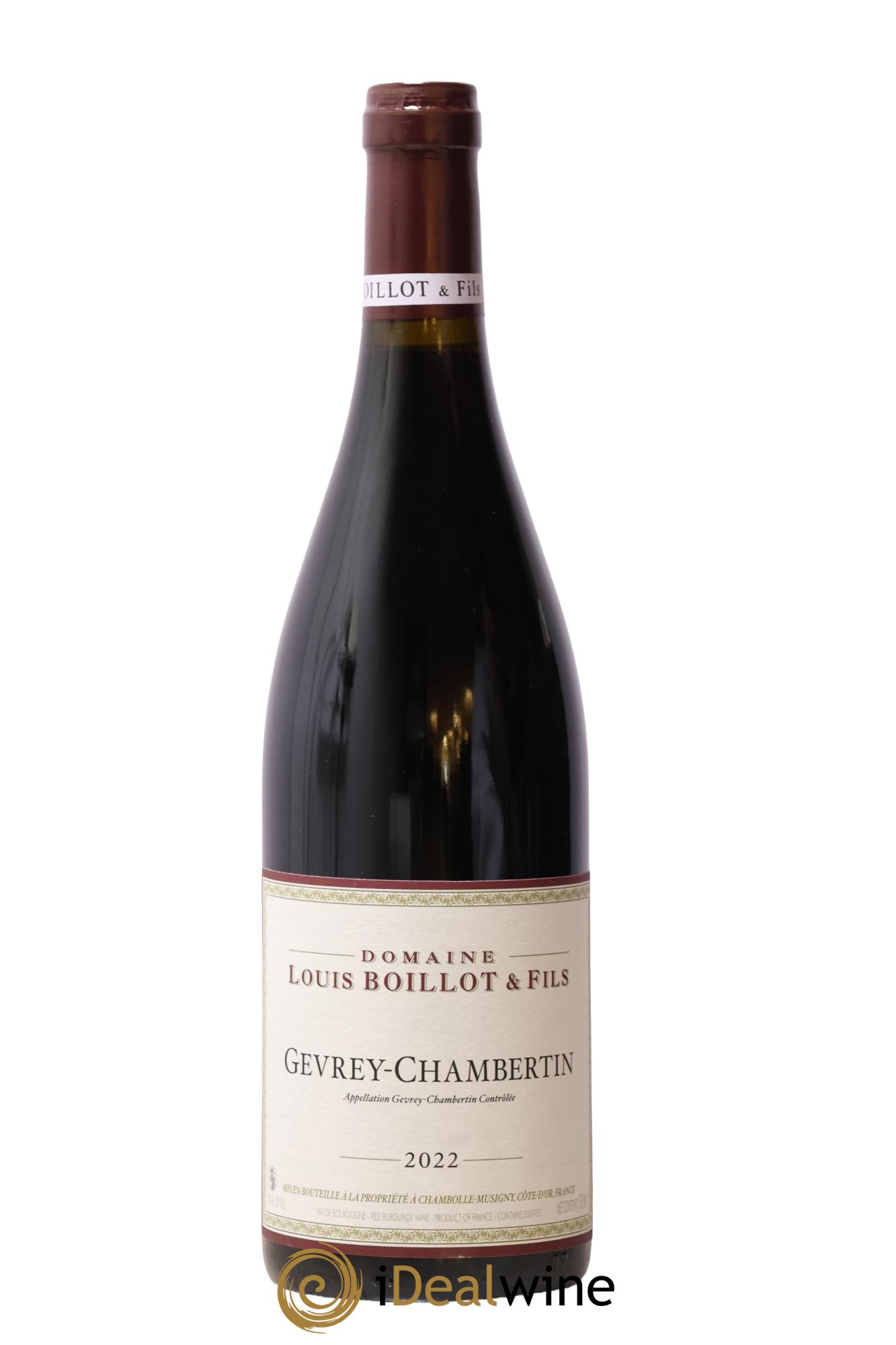 Gevrey-Chambertin Louis Boillot et Fils 2022 - Lot of 1 bottle - 0