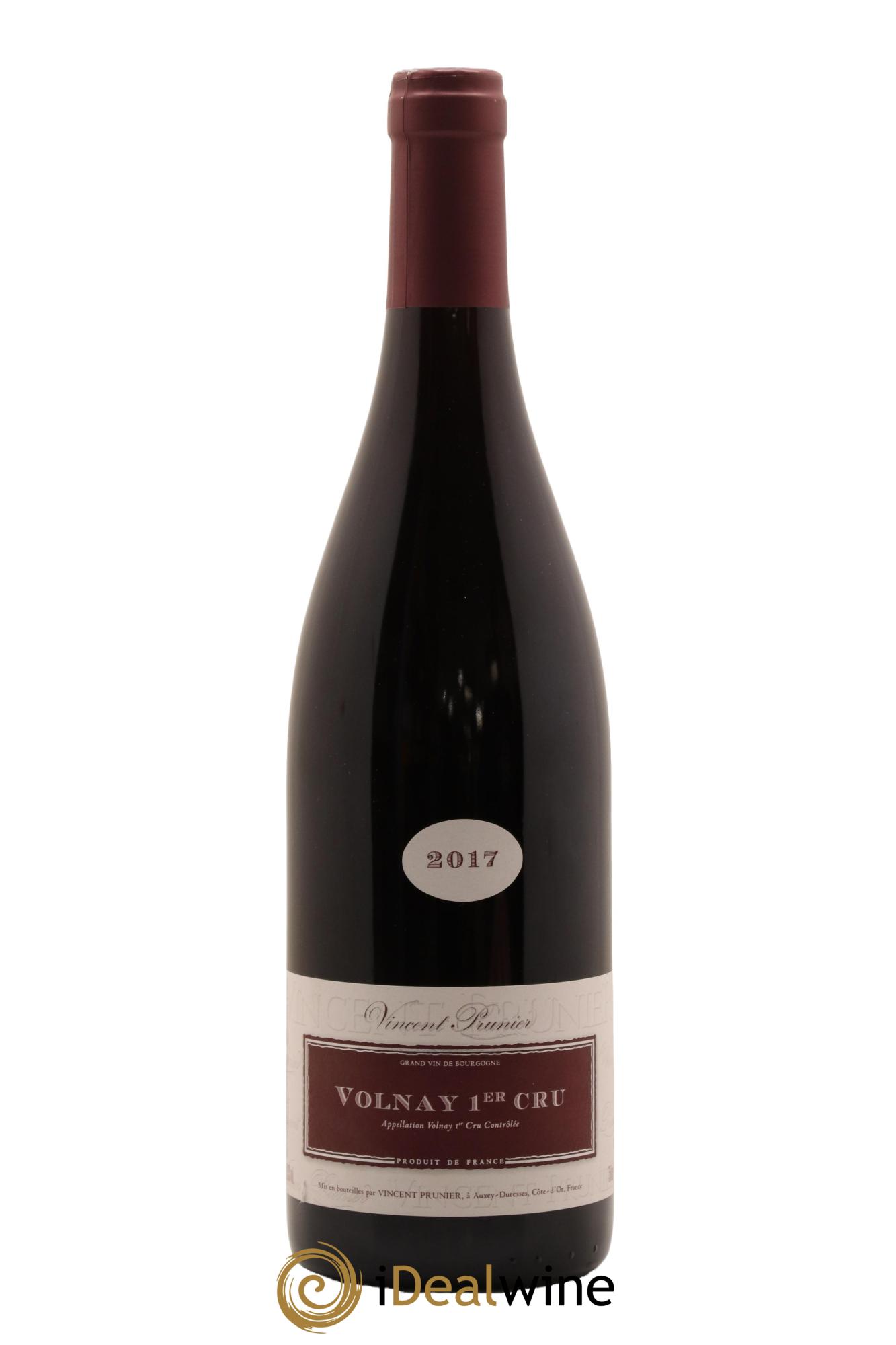 Volnay 1er Cru Domaine Vincent Prunier 2017 - Lot of 1 bottle - 0