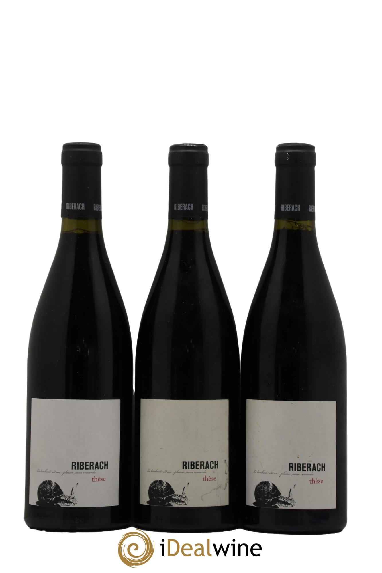 Côtes Catalanes (VDP des Côtes Catalanes) These Domaine Riberach 2016 - Lot de 3 bouteilles - 0
