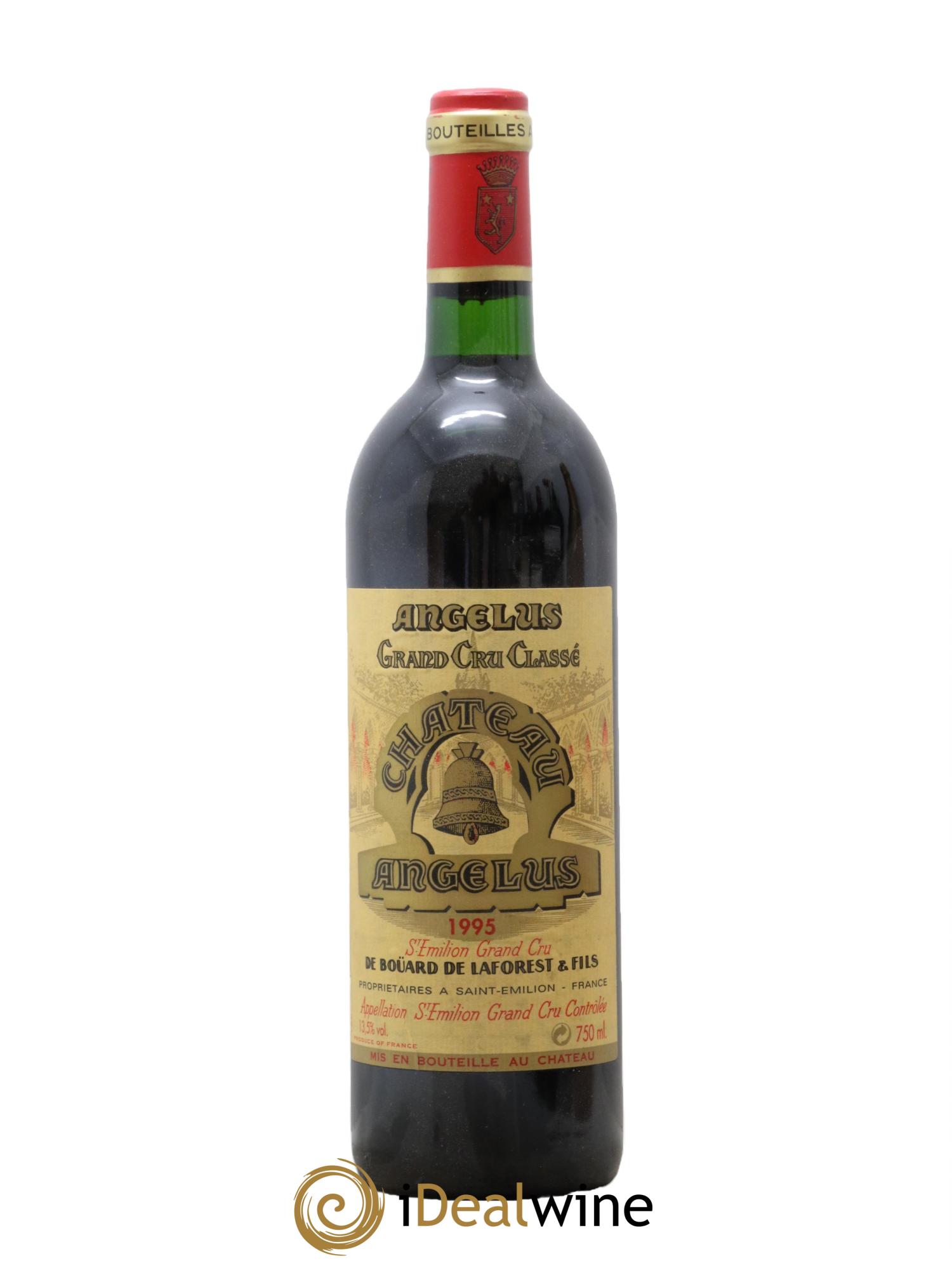 Château Angélus 1er Grand Cru Classé A 1995 - Lot de 1 bouteille - 0