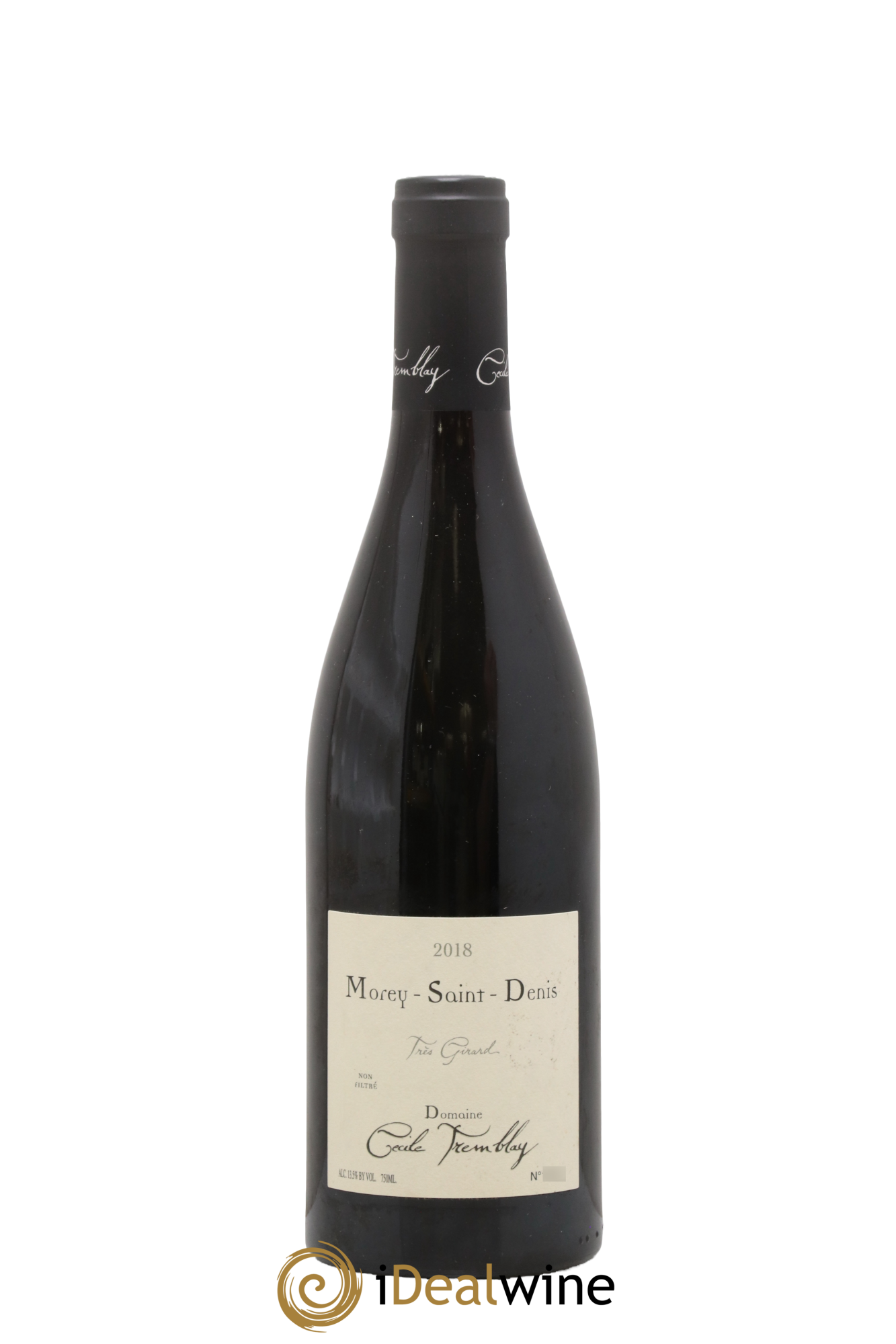 Morey-Saint-Denis Très Girard Cécile Tremblay 2018 - Lot de 1 bouteille - 0