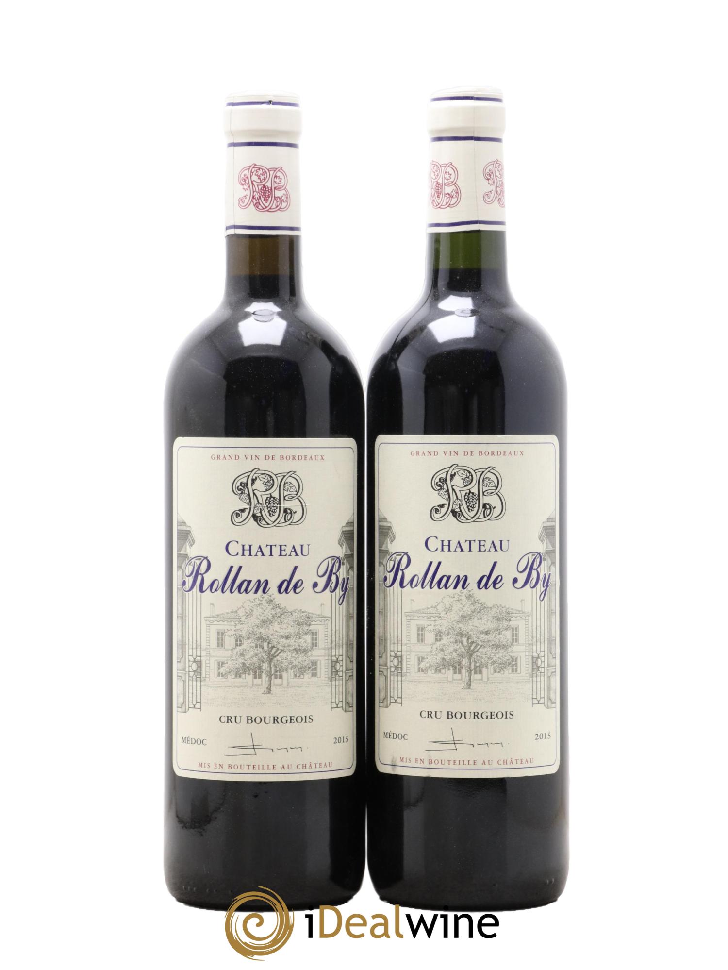 Château Rollan de By Cru Bourgeois 2015 - Posten von 2 Flaschen - 0