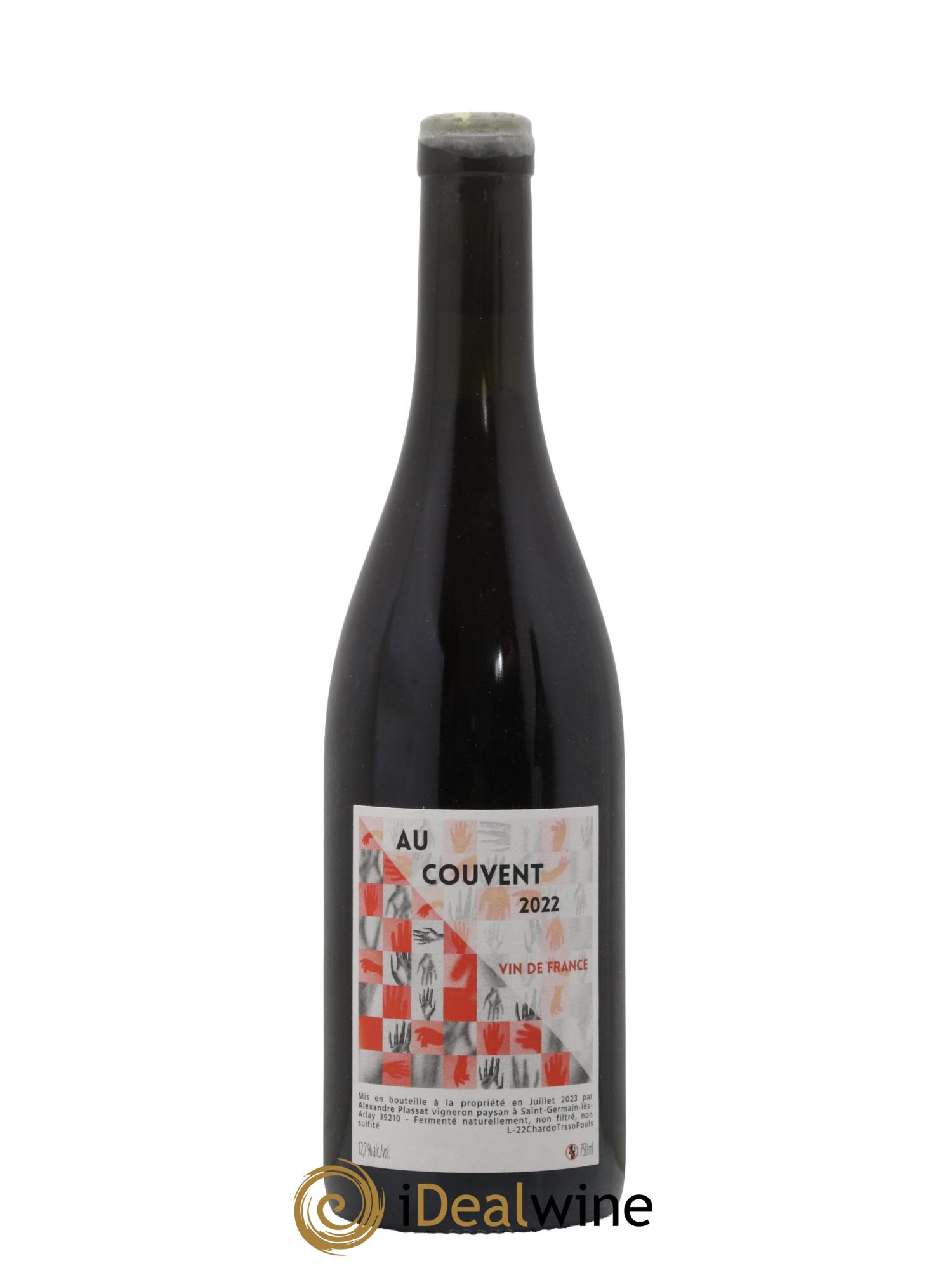 Vin de France Au Couvent Alexandre Plassat Au Couvent Stéphane Plassat 2022 - Lot de 1 bouteille - 0