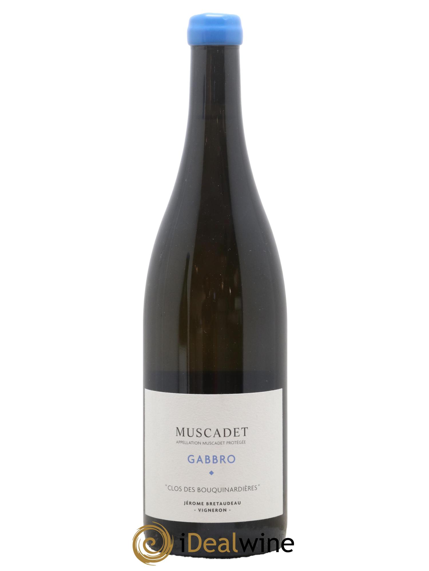 Muscadet-Sèvre-et-Maine Gabbro Jérôme Bretaudeau - Domaine de Bellevue 2020 - Lot de 1 bouteille - 0