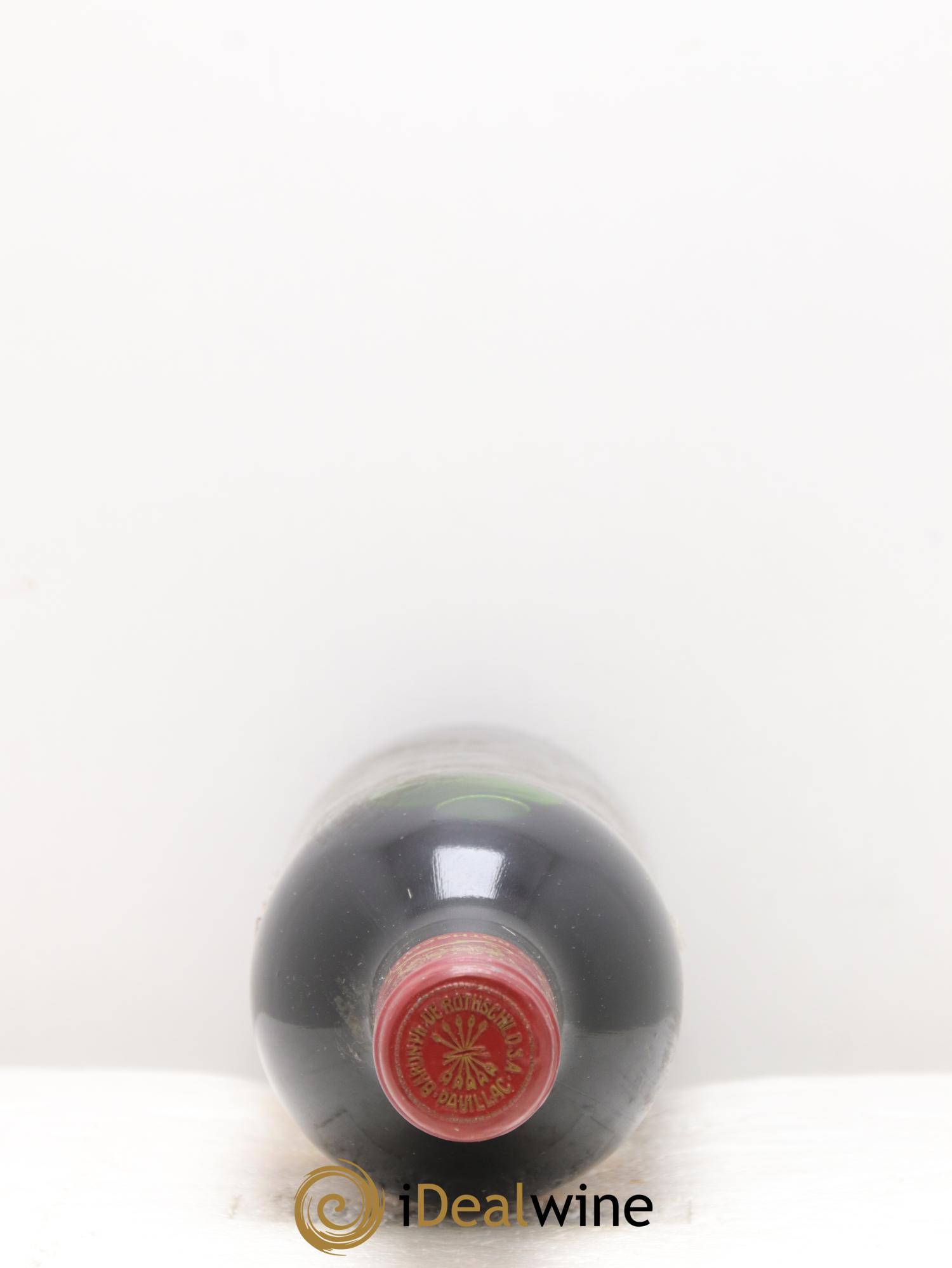Château Mouton Rothschild 1er Grand Cru Classé 1987 - Lot de 1 bouteille - 1