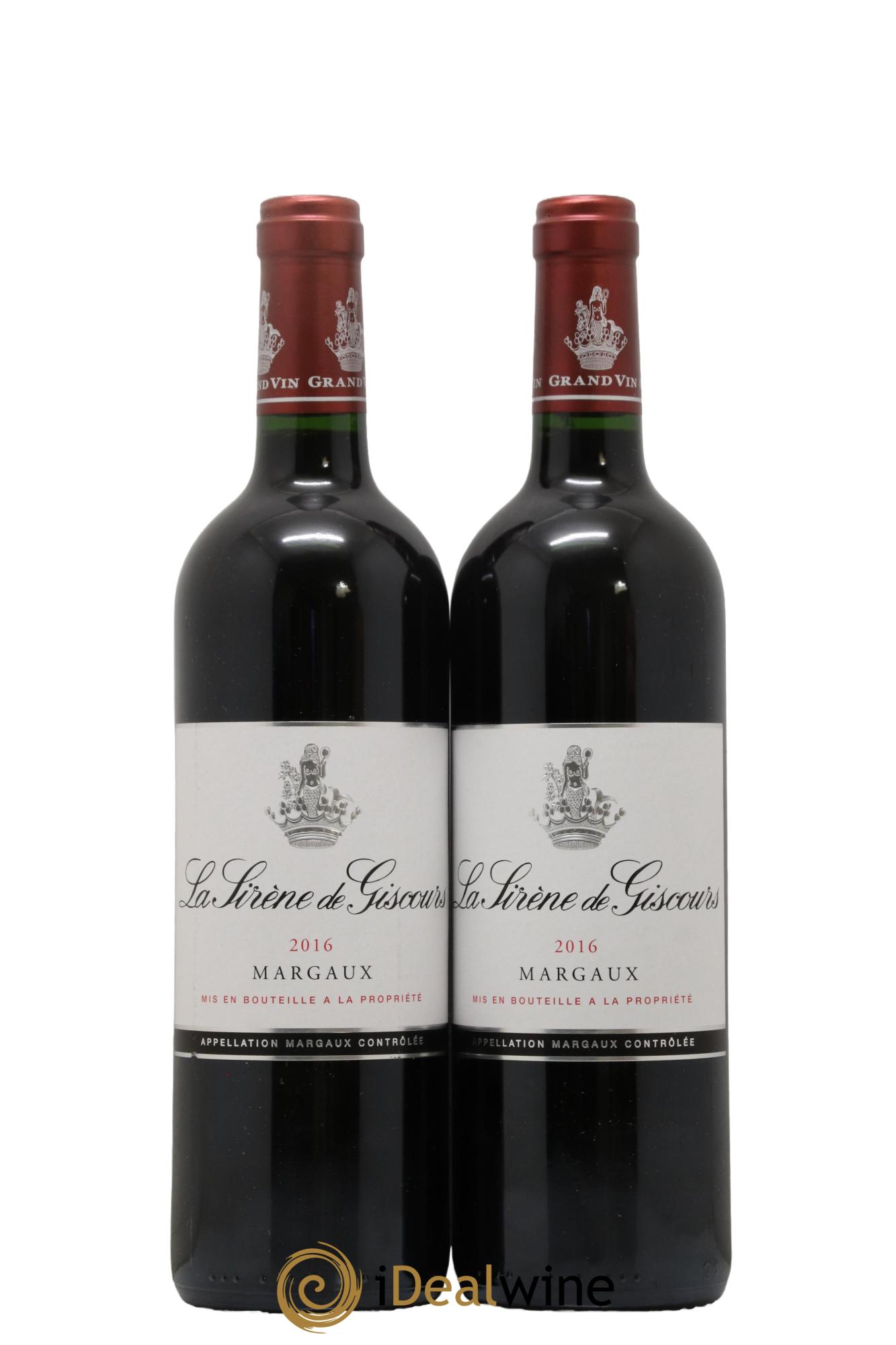La Sirène de Giscours 2016 - Lot de 2 bouteilles - 0