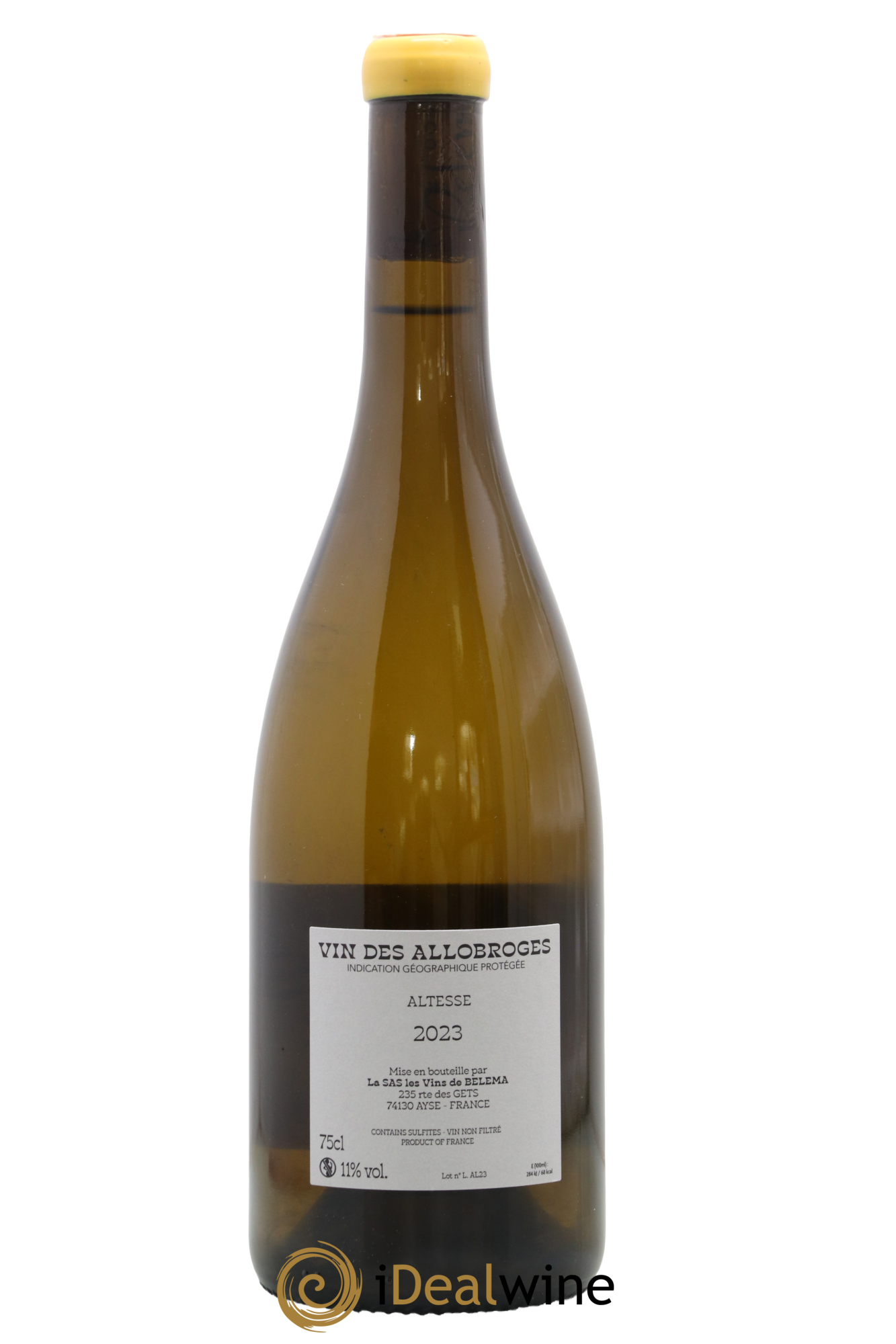 Vin des Allobroges Altesse Epsilon Virginis Domaine Belema 2023 - Lot de 1 bouteille - 1