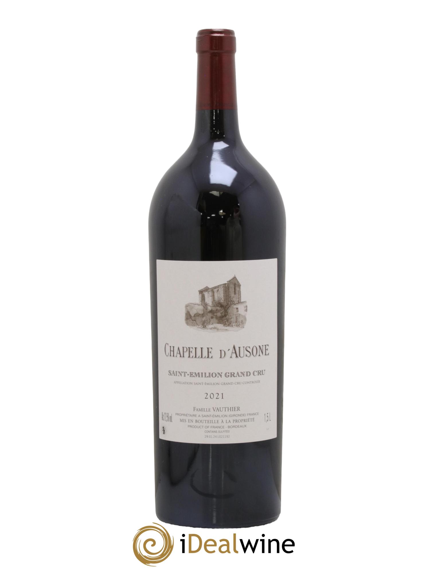 Chapelle d'Ausone Second Vin 2021 - Posten von 1 Magnum - 0