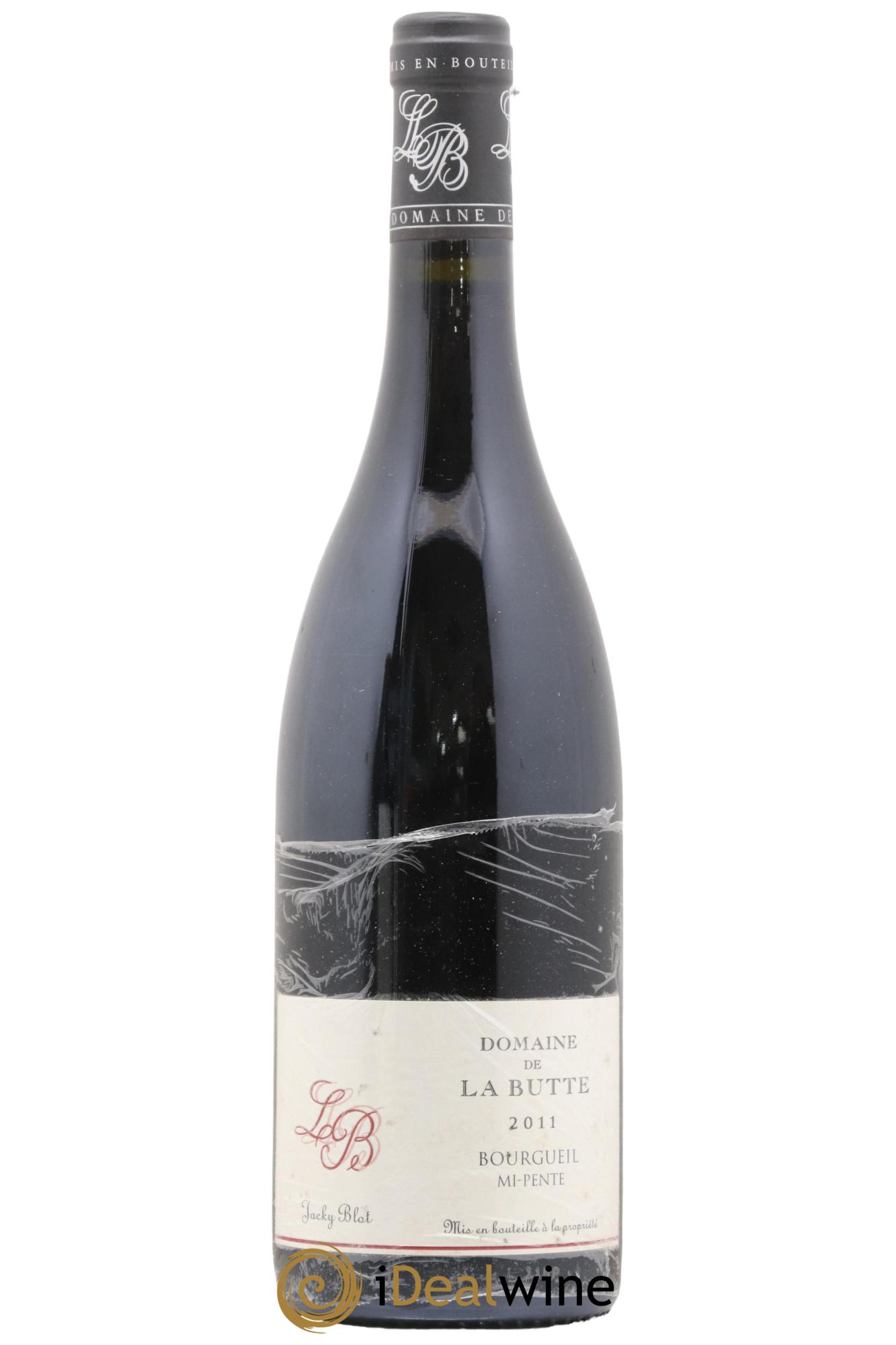 Bourgueil Mi-Pente Domaine de La Butte - Jacky Blot 2011 - Lot de 1 bouteille - 0