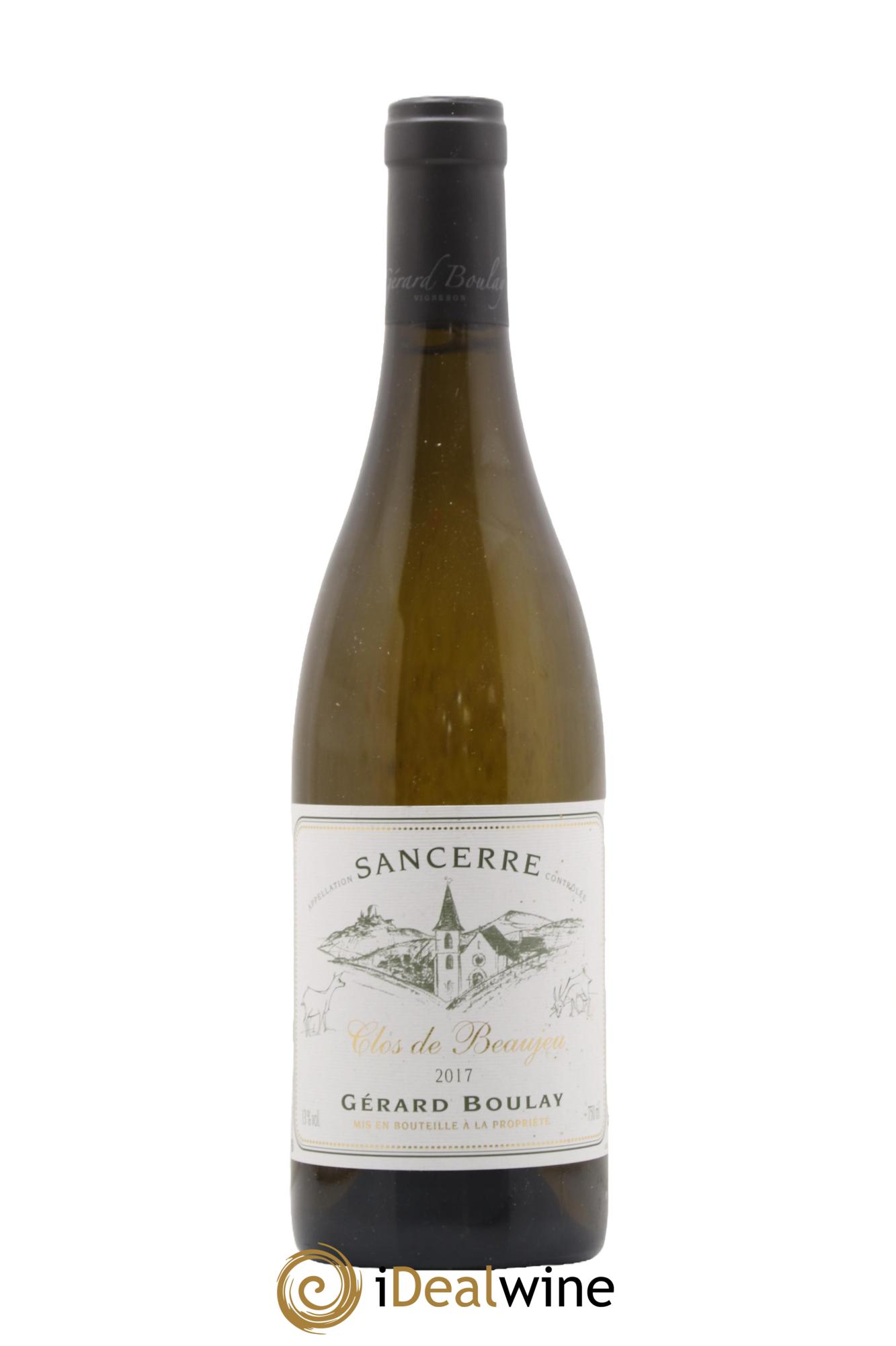 Sancerre Clos de Beaujeu Gérard Boulay 2017 - Lot de 1 bouteille - 0