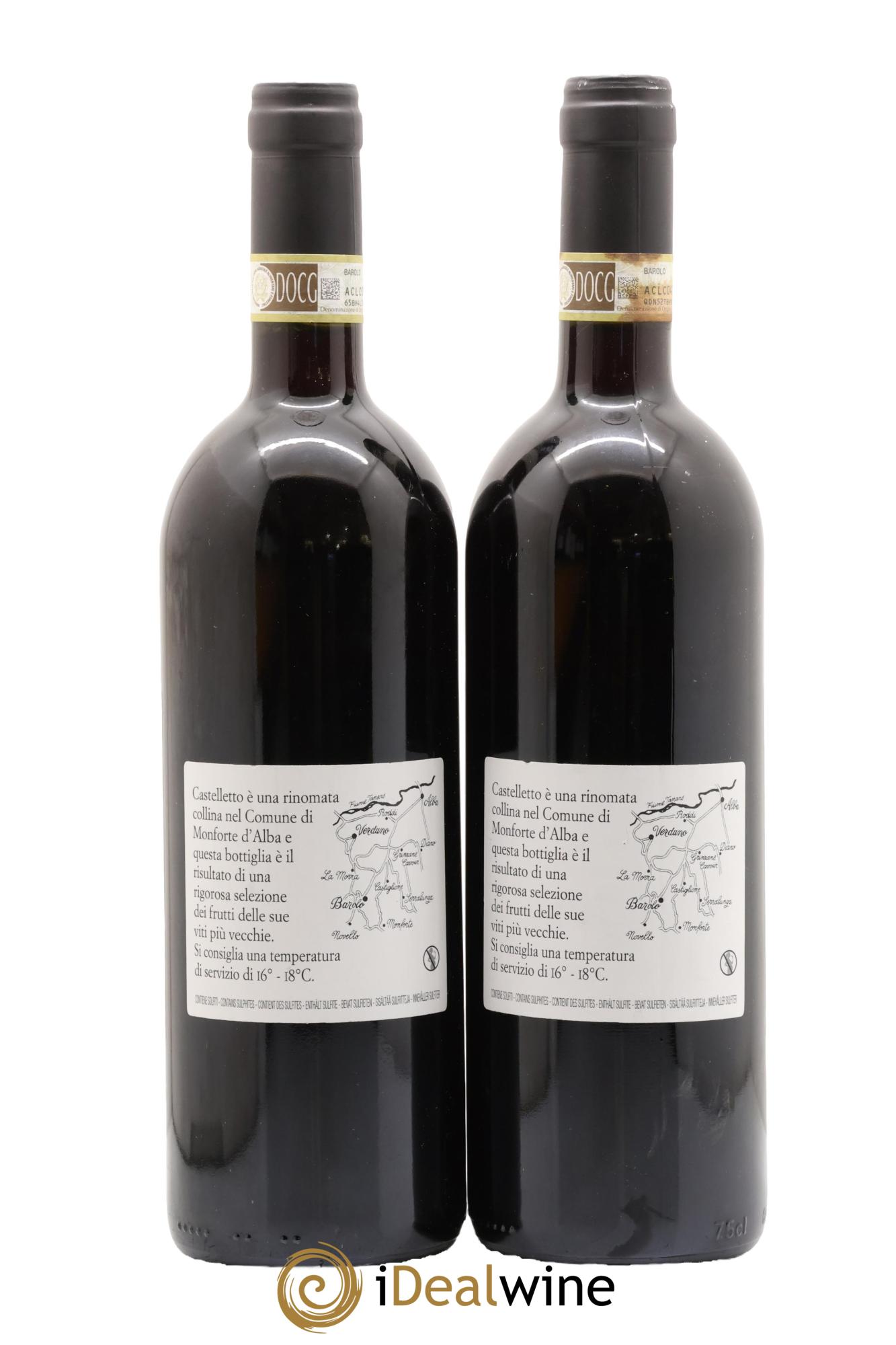 Barolo DOCG Castelletto Comm. Giovan Battista Burlotto 2018 - Posten von 2 Flaschen - 1