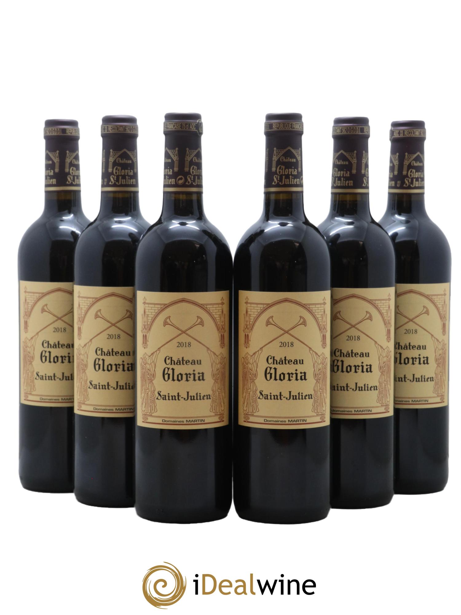 Château Gloria 2018 - Lot de 6 bouteilles - 0