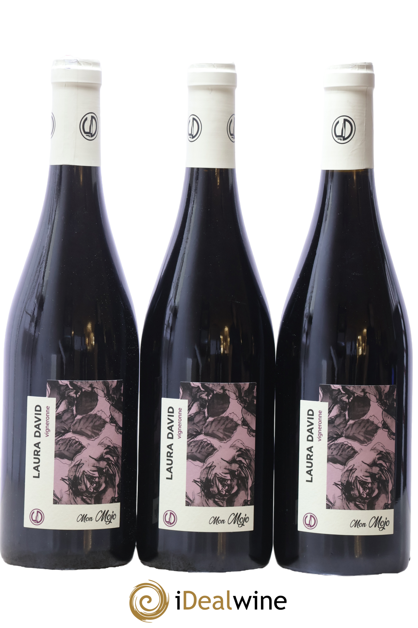 Vin de France Mon Mojo Laura David 2020 - Posten von 3 Flaschen - 0