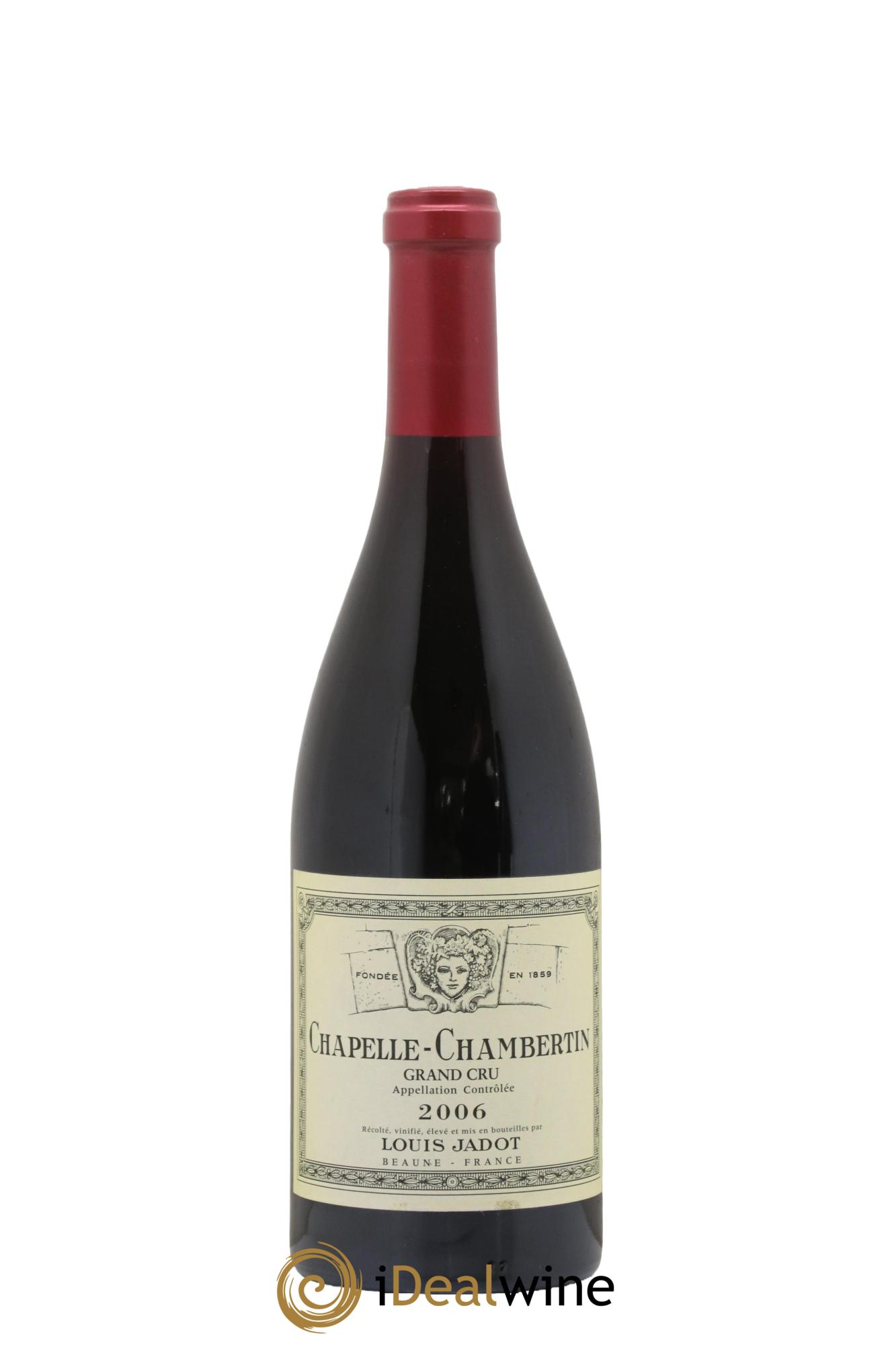 Chapelle-Chambertin Grand Cru Maison Louis Jadot 2006 - Lot de 1 bouteille - 0