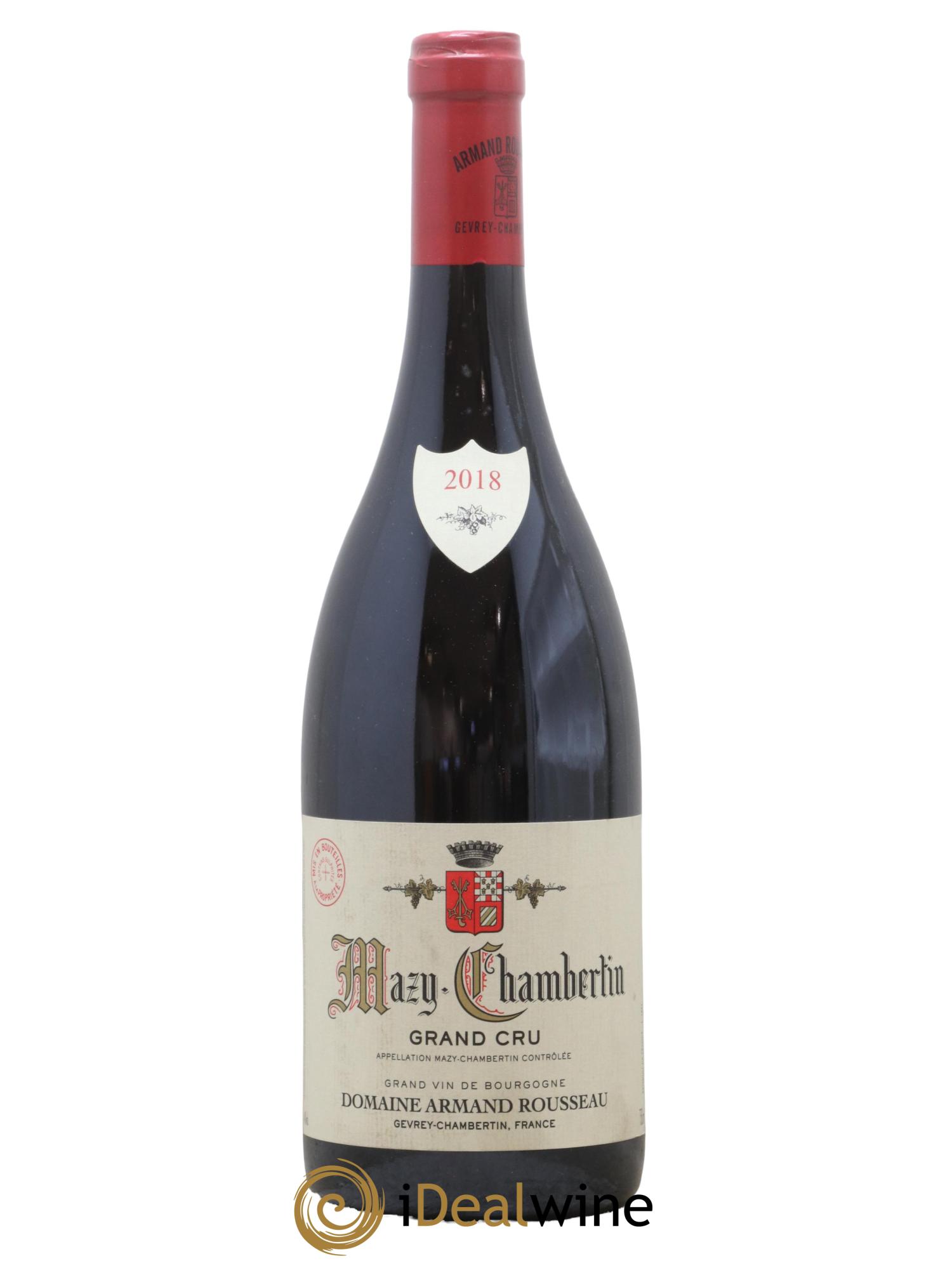 Mazis-Chambertin Grand Cru Armand Rousseau (Domaine) 2018 - Lot de 1 bouteille - 0