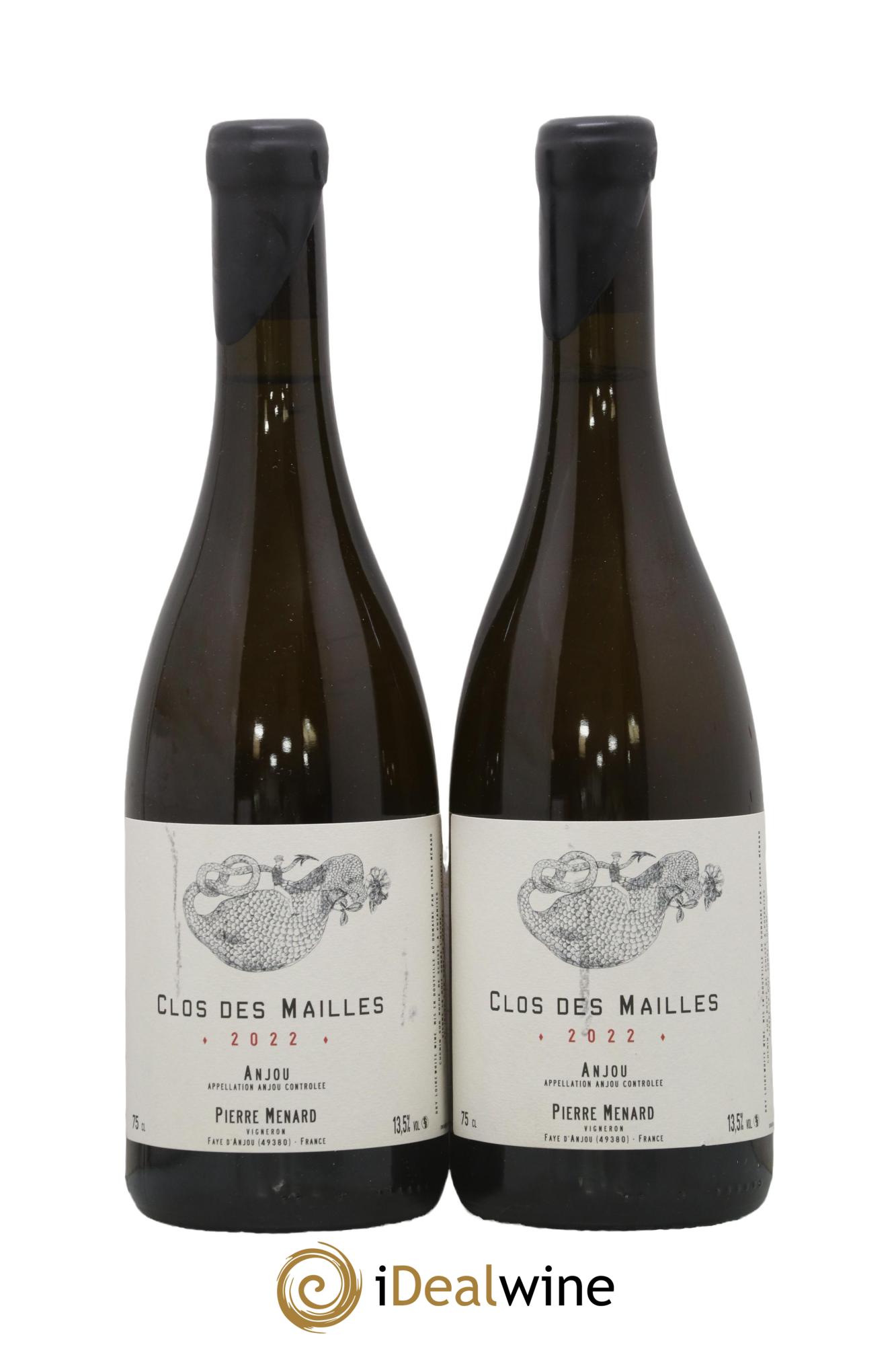 Anjou Le Clos des Mailles Pierre Ménard 2022 - Lot de 2 bouteilles - 0
