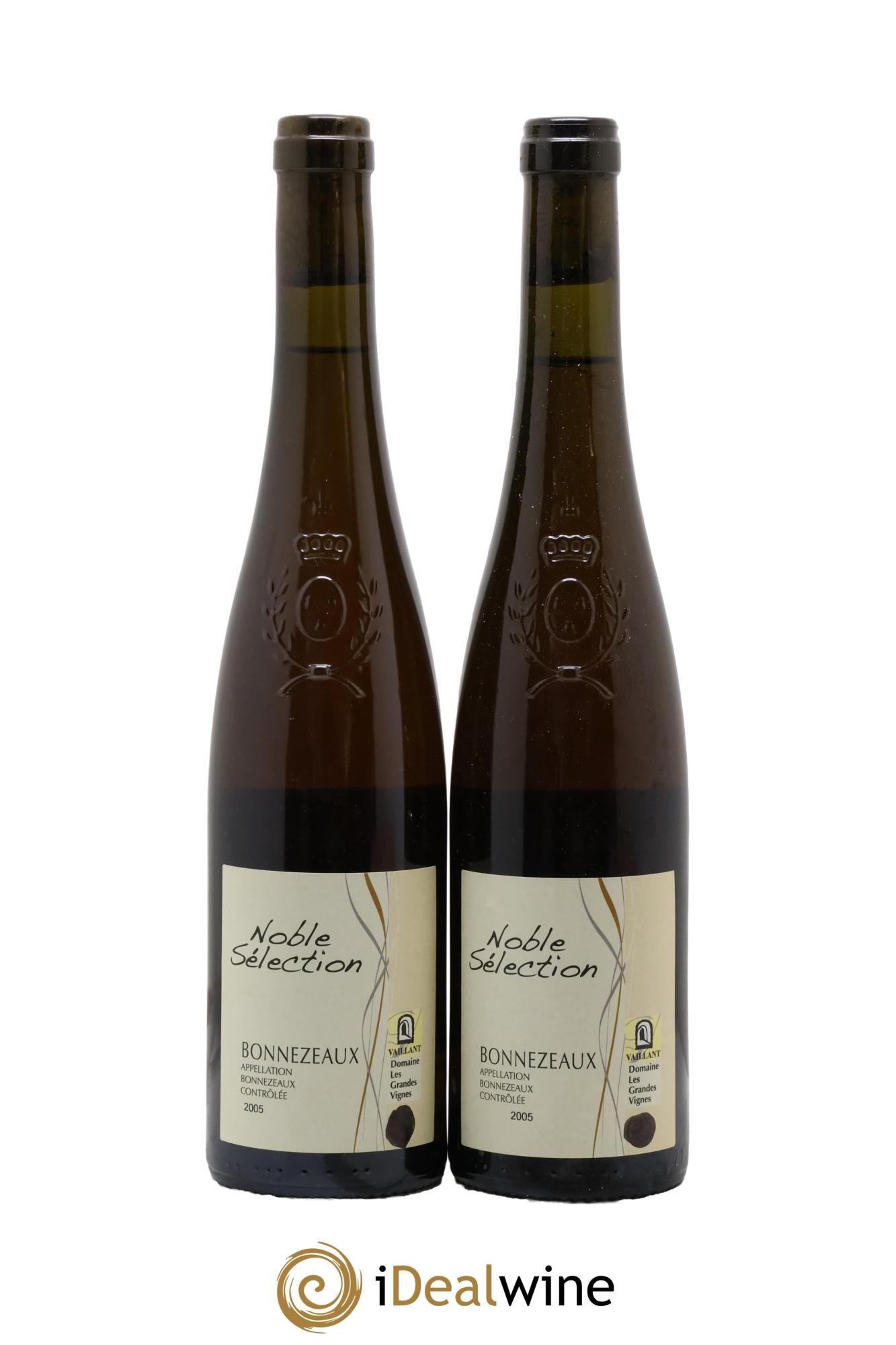 Bonnezeaux Noble Sélection Domaine Les Grandes Vignes 2005 - Lot de 2 format 50cls - 0
