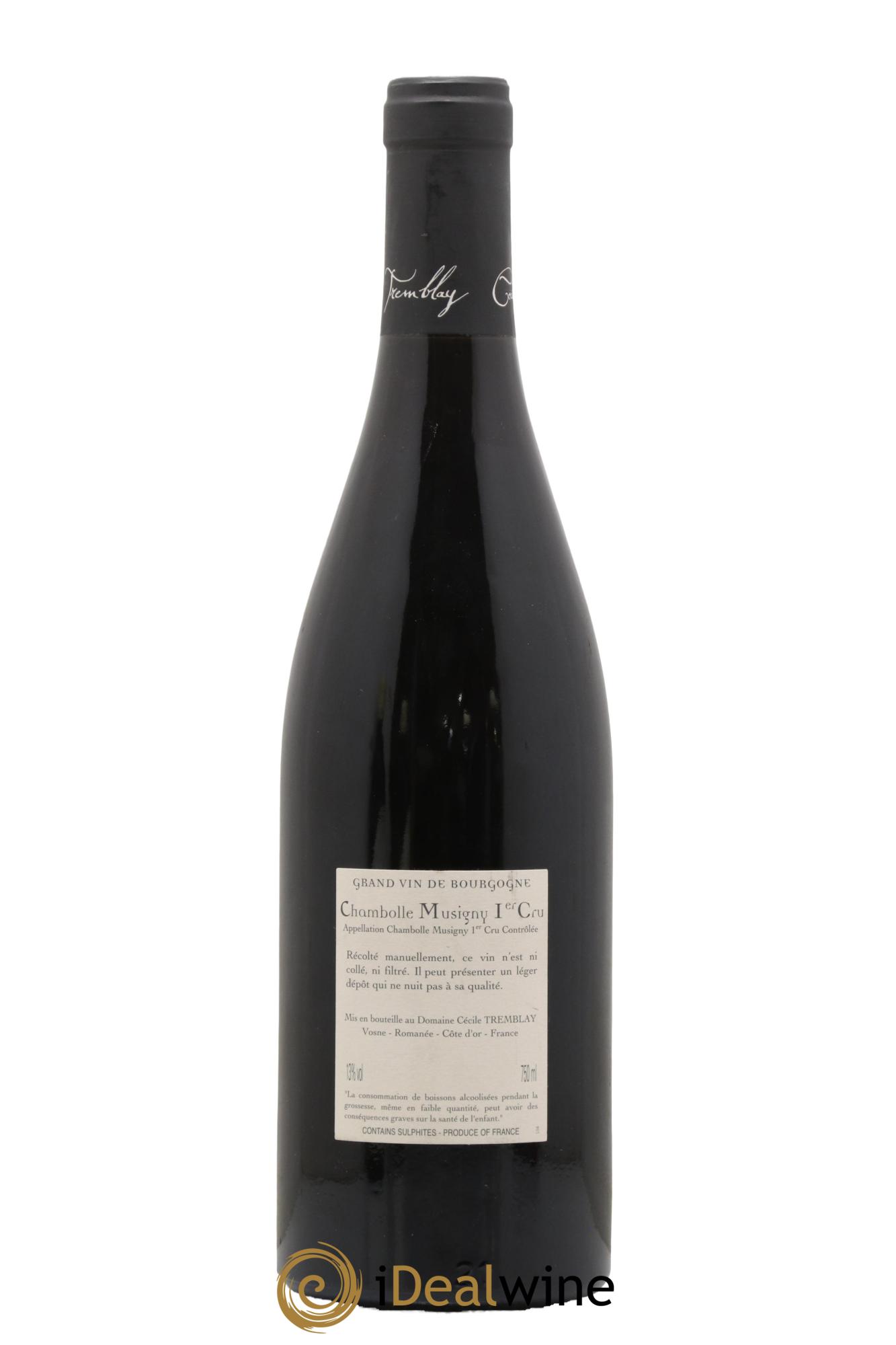 Chambolle-Musigny 1er Cru Les Feusselottes Cécile Tremblay 2014 - Lotto di 1 bottiglia - 1