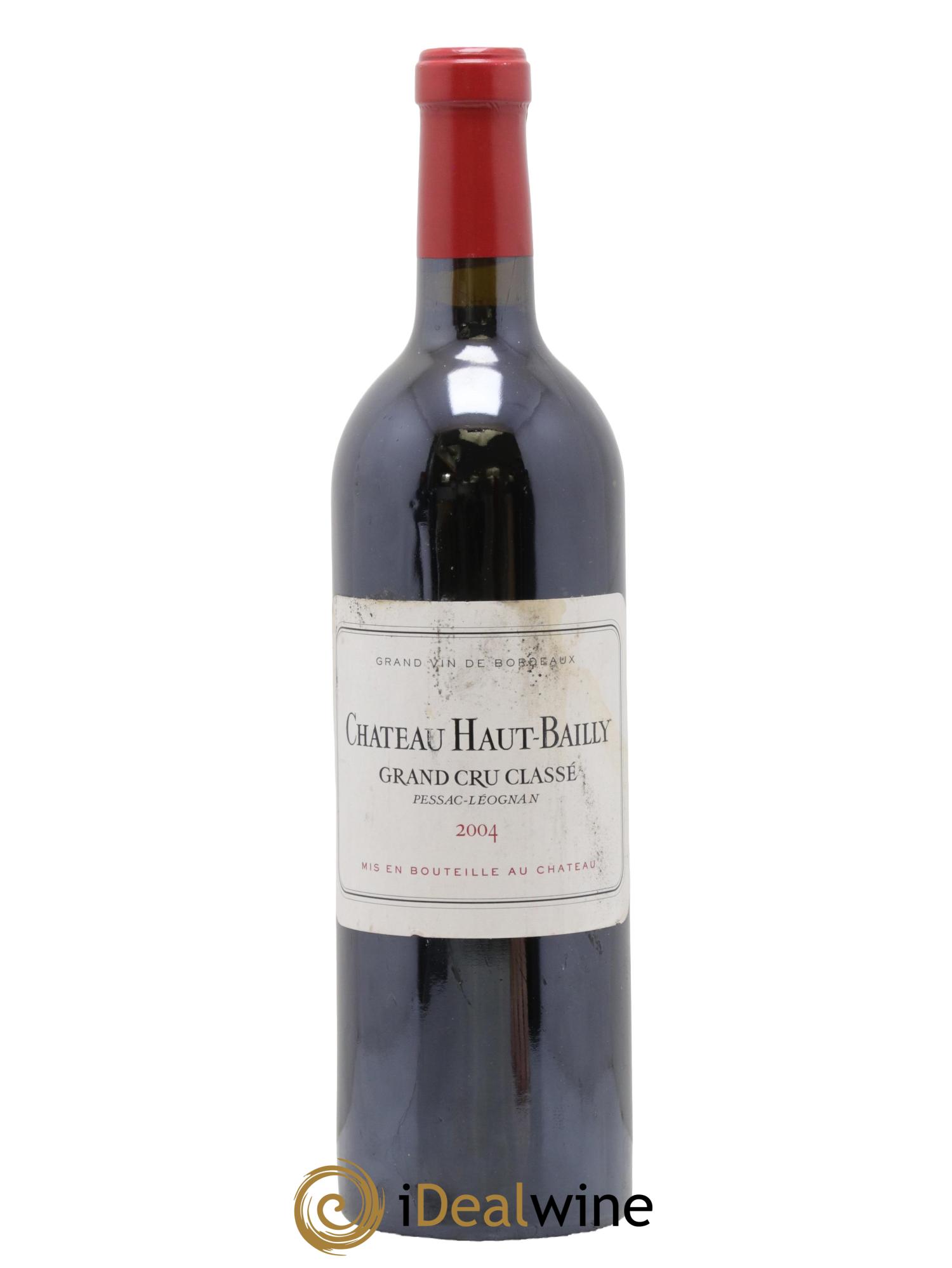 Château Haut-Bailly Cru Classé de Graves 2004 - Lot de 1 bouteille - 0