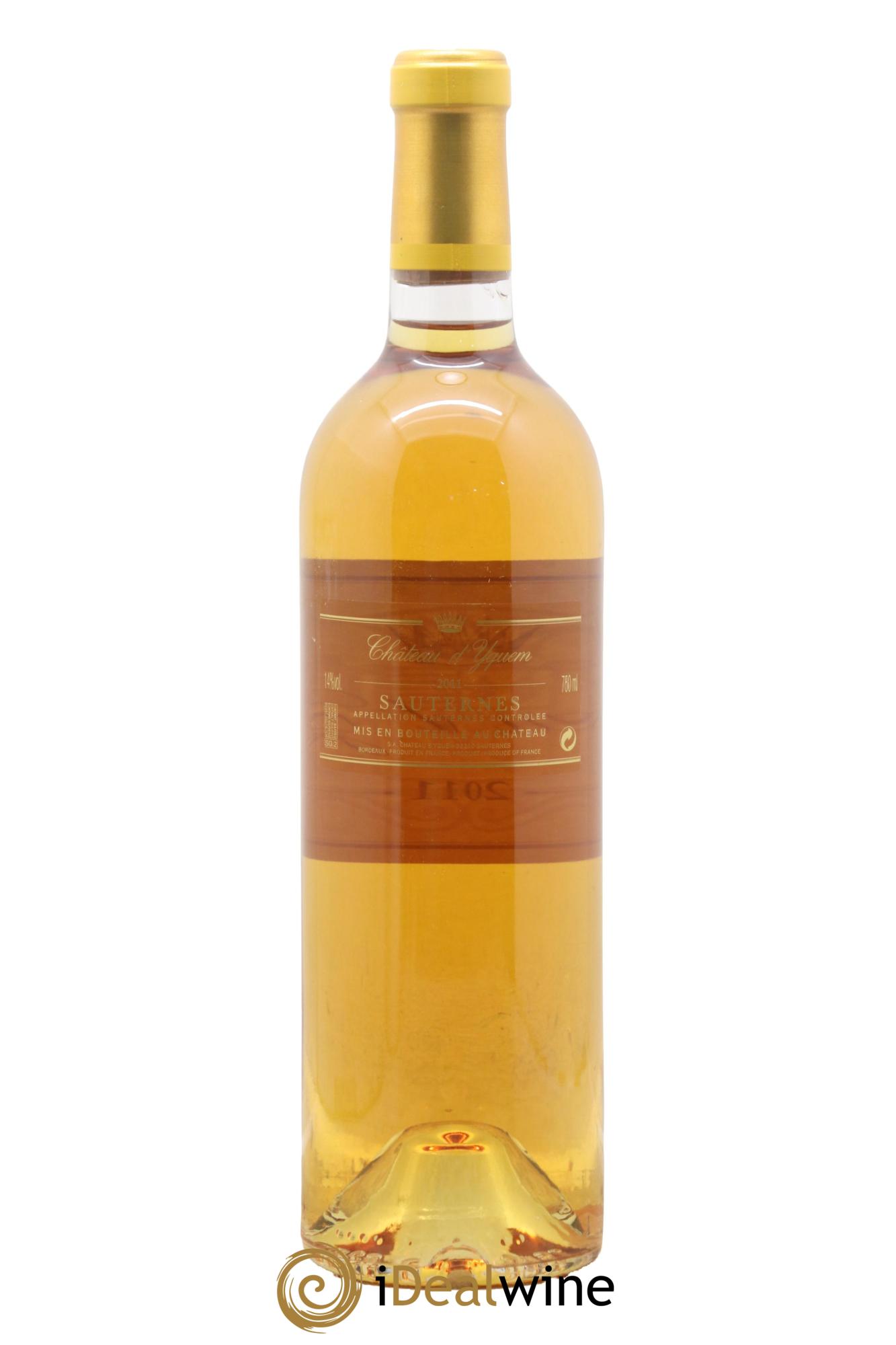 Château d' Yquem 1er Cru Classé Supérieur 2011 - Posten von 1 Flasche - 1